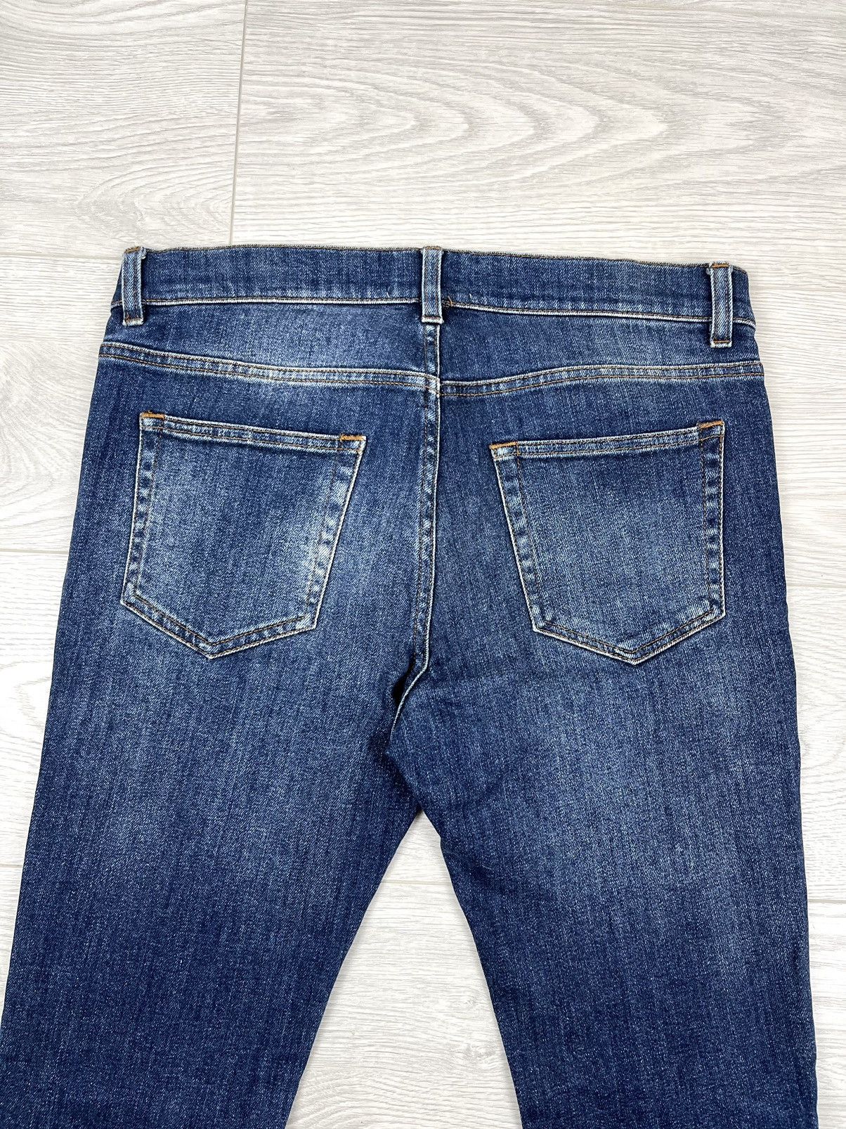 Acne Studios Acne Studios Thin Spaniel Vint Skinny Blue Jeans Pants Size US 31 - 5 Thumbnail