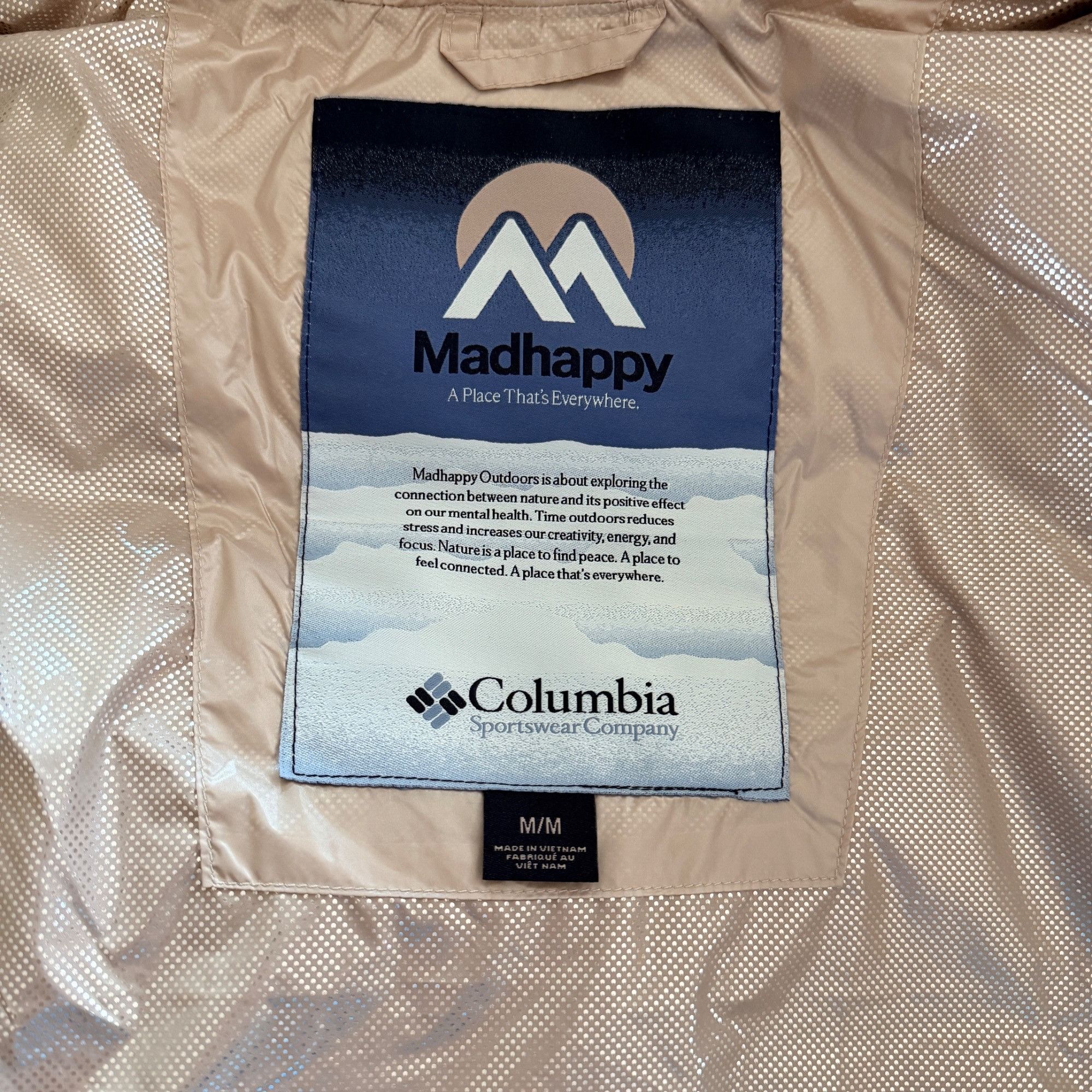 Columbia × Madhappy Madhappy × Columbia Mauve Vapor Down Puffer Jacket 800 Fill Size M / US 6-8 / IT 42-44 - 10 Thumbnail
