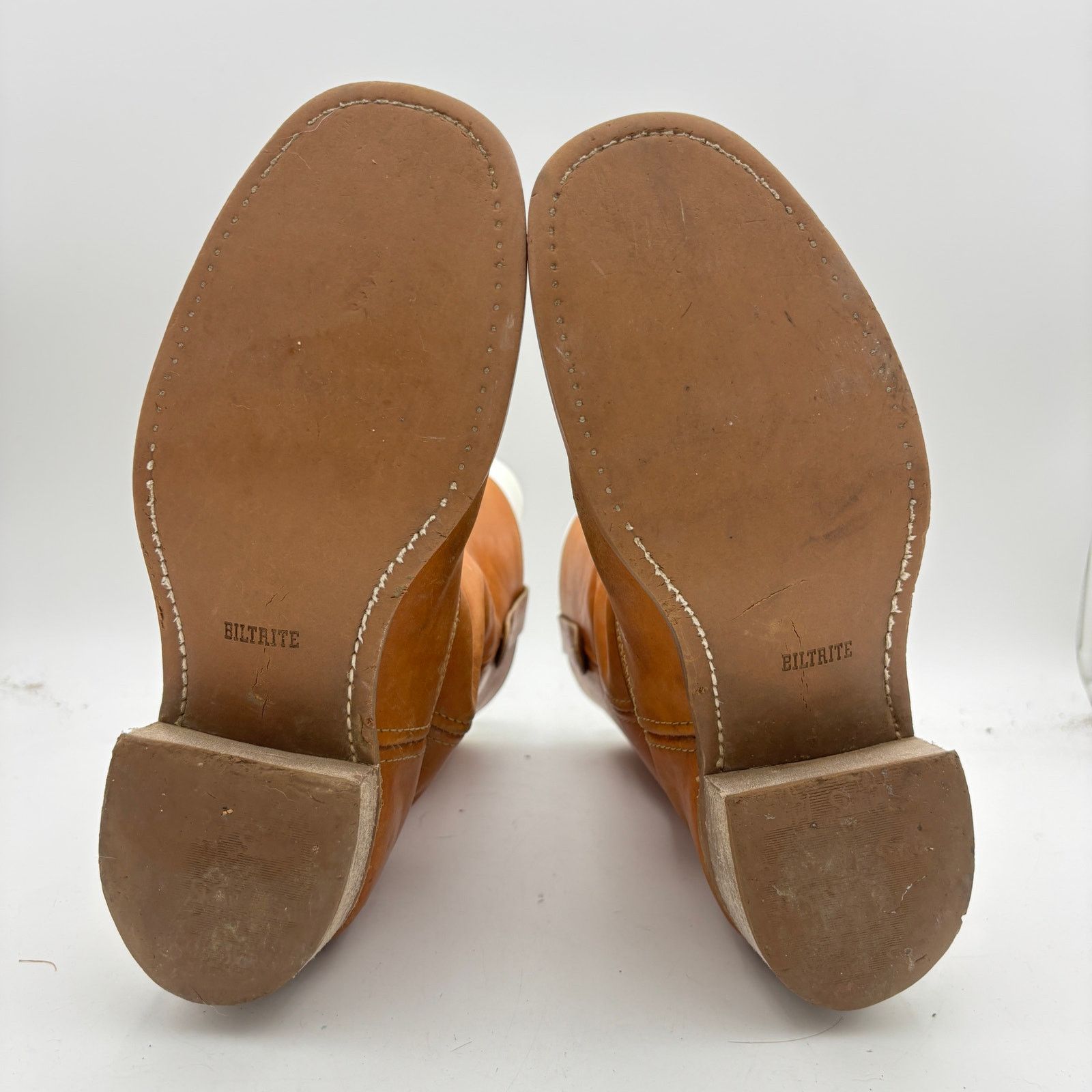 Vintage Vintage Landis Campus Ranch Leather Western Boots Men's 10D Size US 10 / EU 43 - 6 Thumbnail