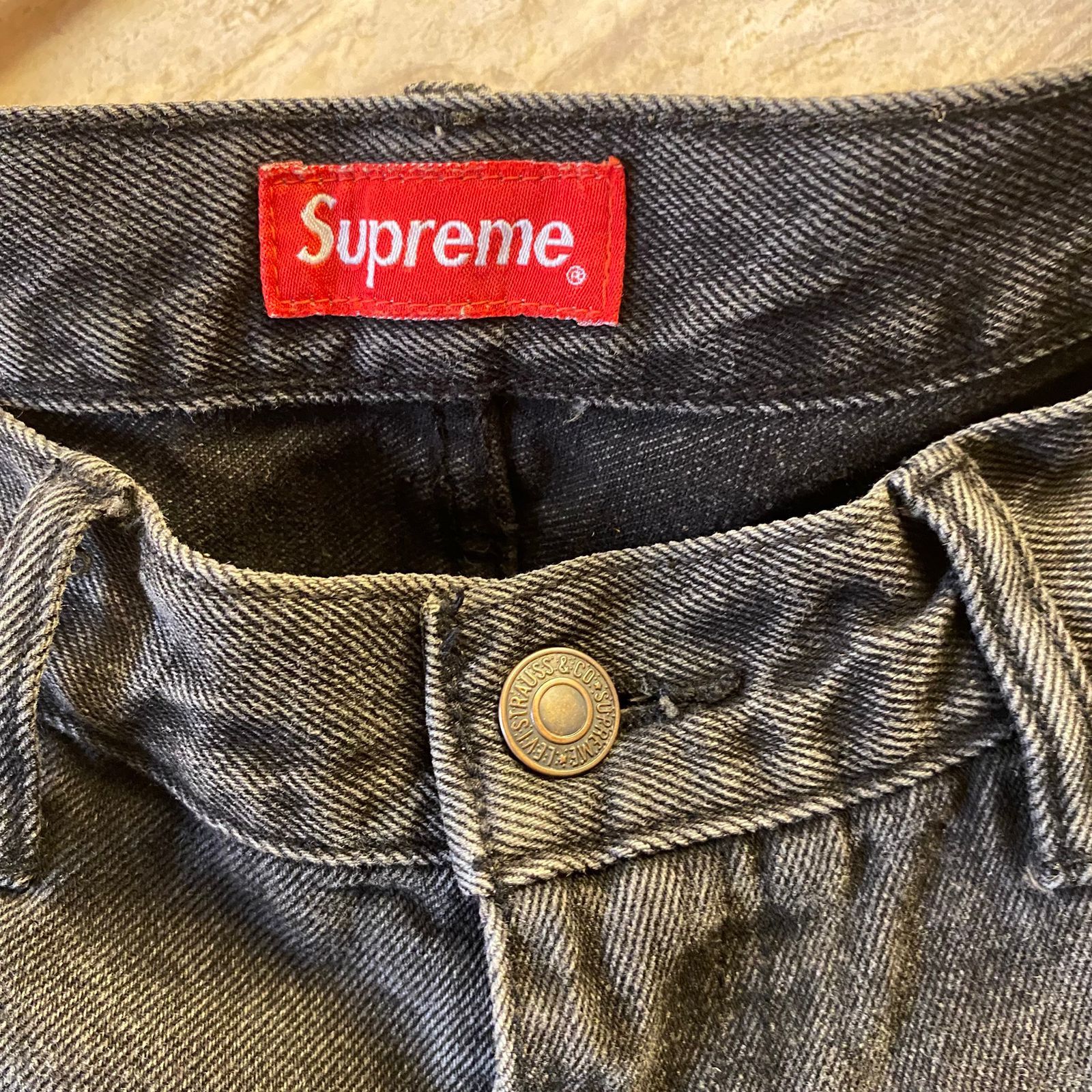 Levi's × Supreme LEVIS X SUPREME DENIM Size US 33 - 2 Thumbnail