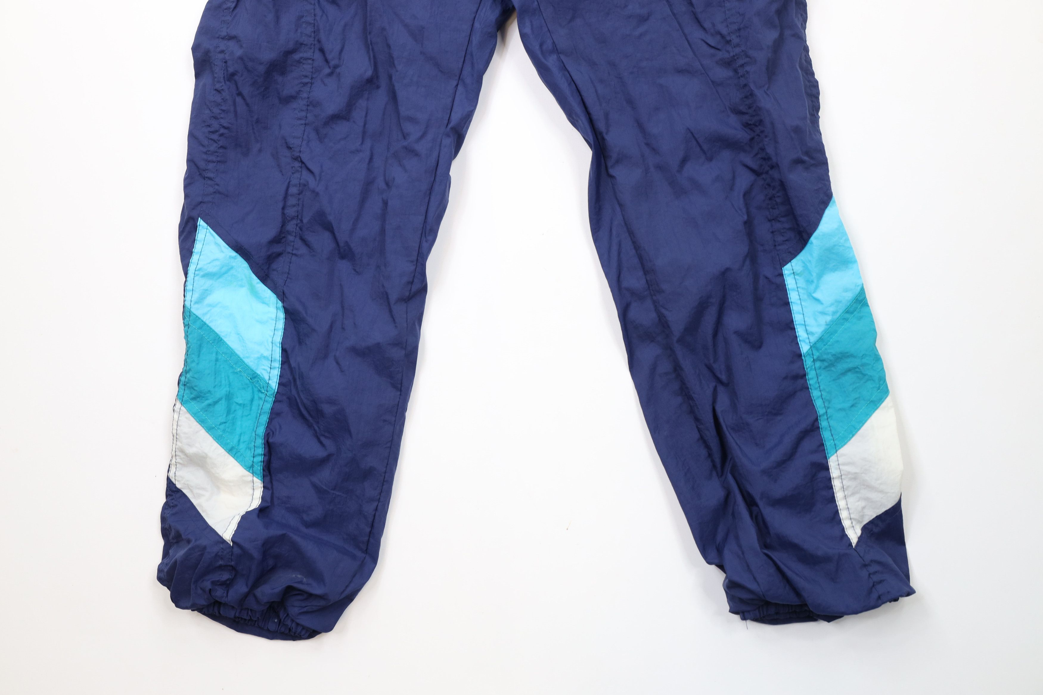 Vintage Vintage 90s Streetwear Block Lined Windbreaker Joggers Pants Size US 34 / EU 50 - 4 Thumbnail