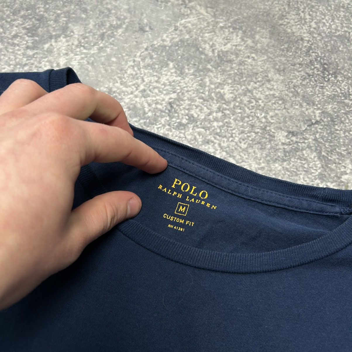 Polo Ralph Lauren Mens Polo Ralph Lauren Big Logo Streetwear designer tee sz M Size US M / EU 48-50 / 2 - 4 Thumbnail