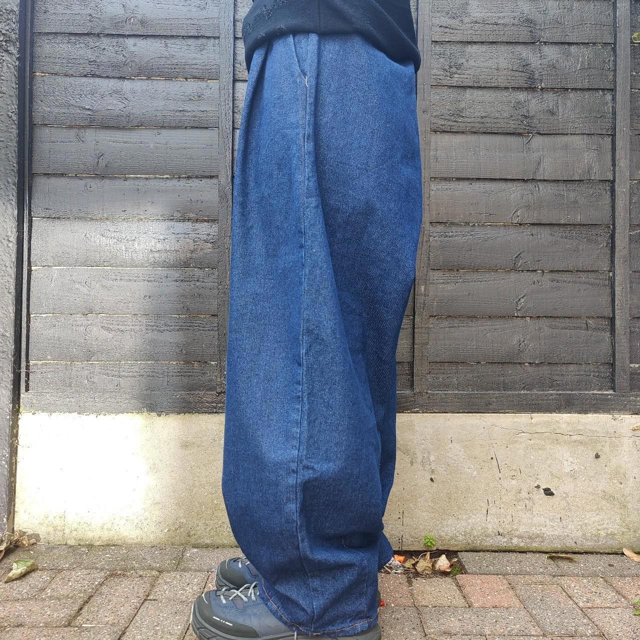 Other Japanese Denim Wide Leg Balloon Pants Size US 32 / EU 48 - 3 Thumbnail
