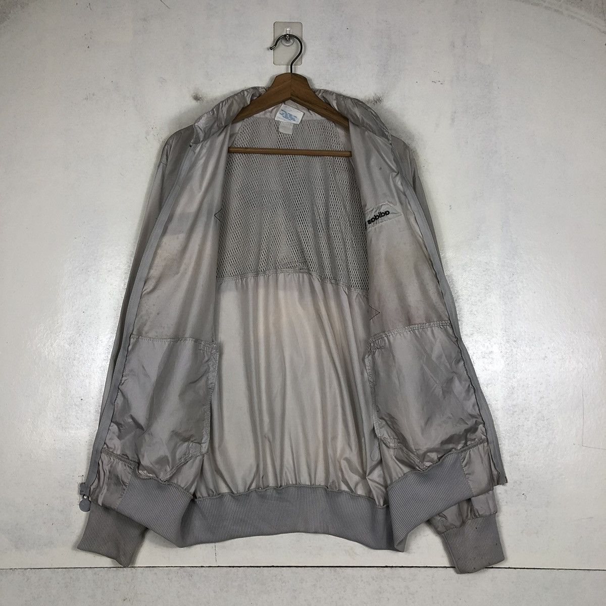 Adidas 📌VINTAGE ADIDAS ZIPPER JACKET RUNNING TEAM AT&T BIG LOGO Size US L / EU 52-54 / 3 - 14 Thumbnail