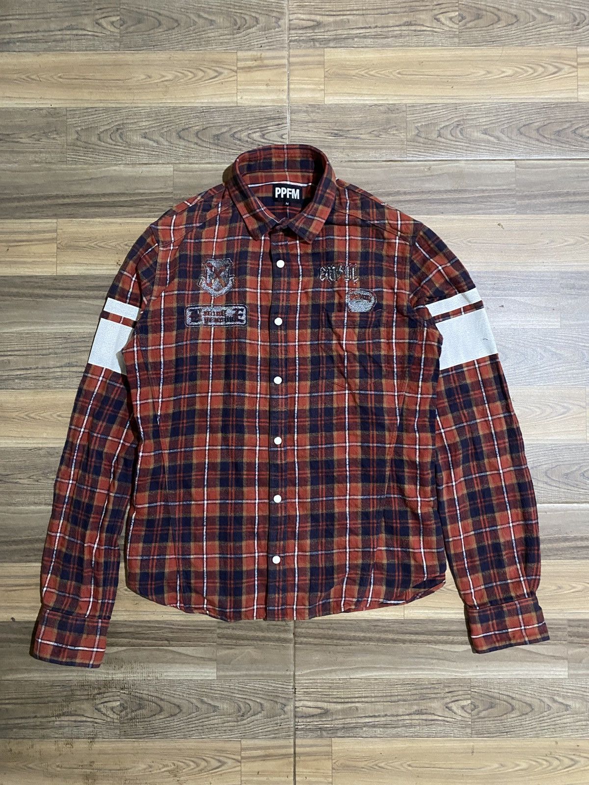 Japanese Brand × PPFM PPFM ERIC DRAVEN PLAID SHIRT Size US M / EU 48-50 / 2 - 1 Thumbnail