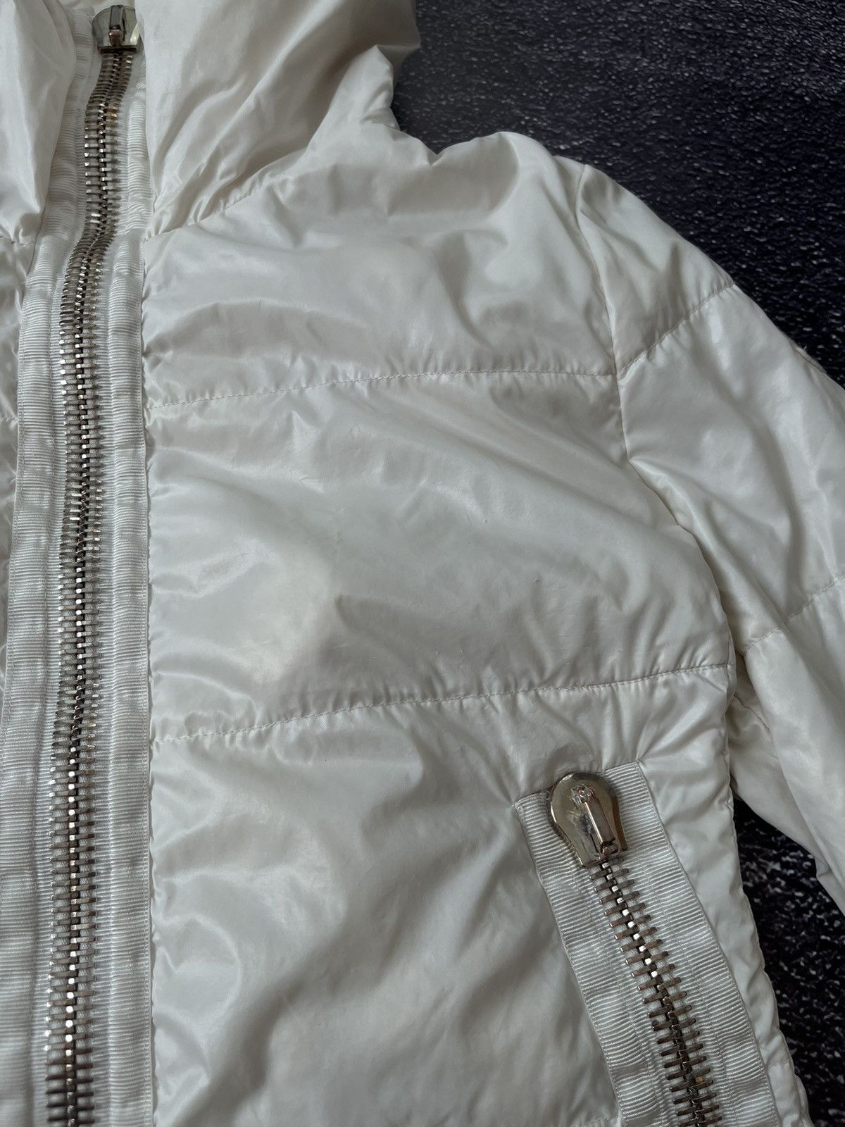 Moncler Moncler down jacket joux giubbotto silver puffer designer Size M / US 6-8 / IT 42-44 - 14 Thumbnail