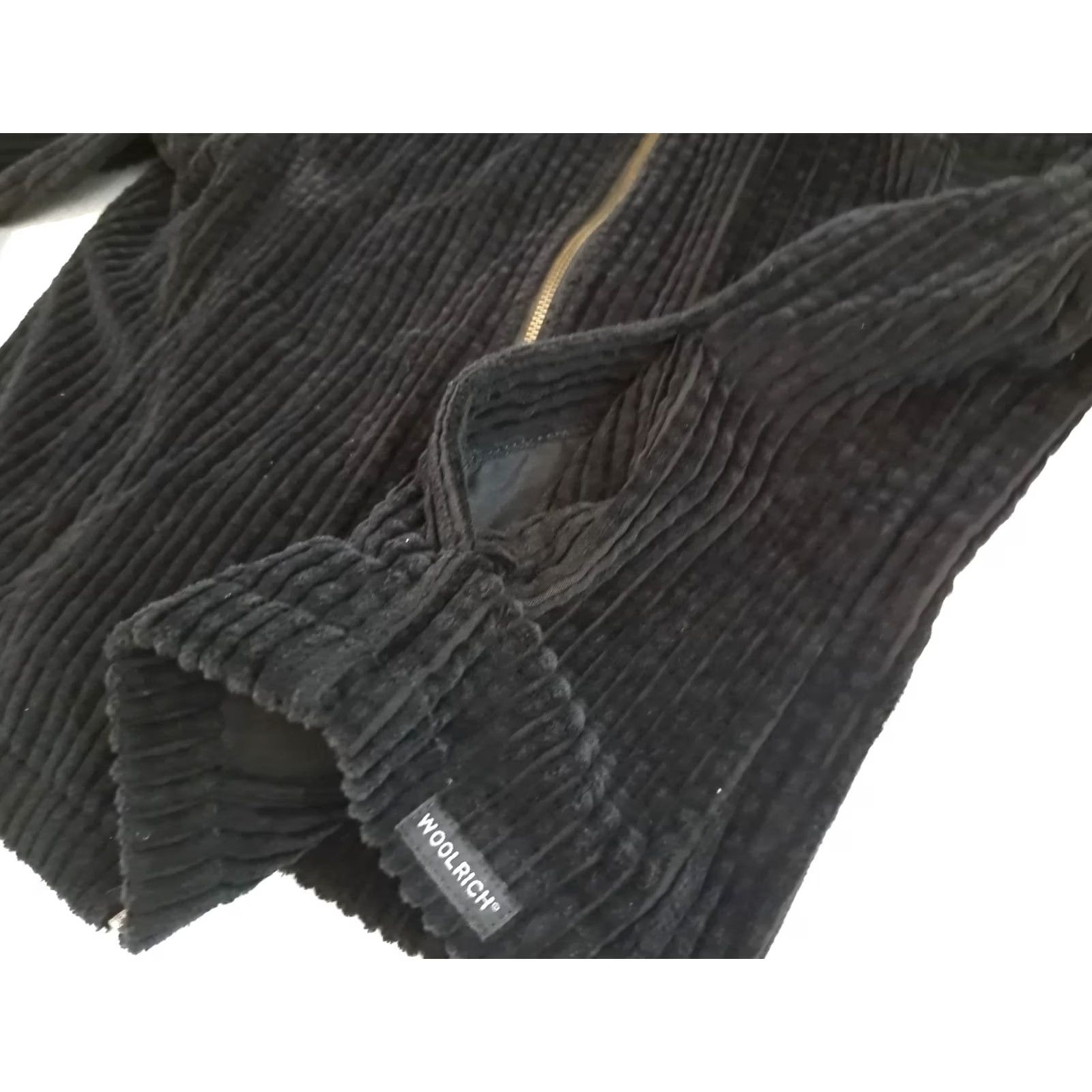Vintage VINTAGE Woolrich Cardigan Women Ribbed Cotton Zipper Black Large Sweater Ladies Regular Cardigan 24in long 20in pit to pit Size L / US 10 / IT 46 - 5 Thumbnail