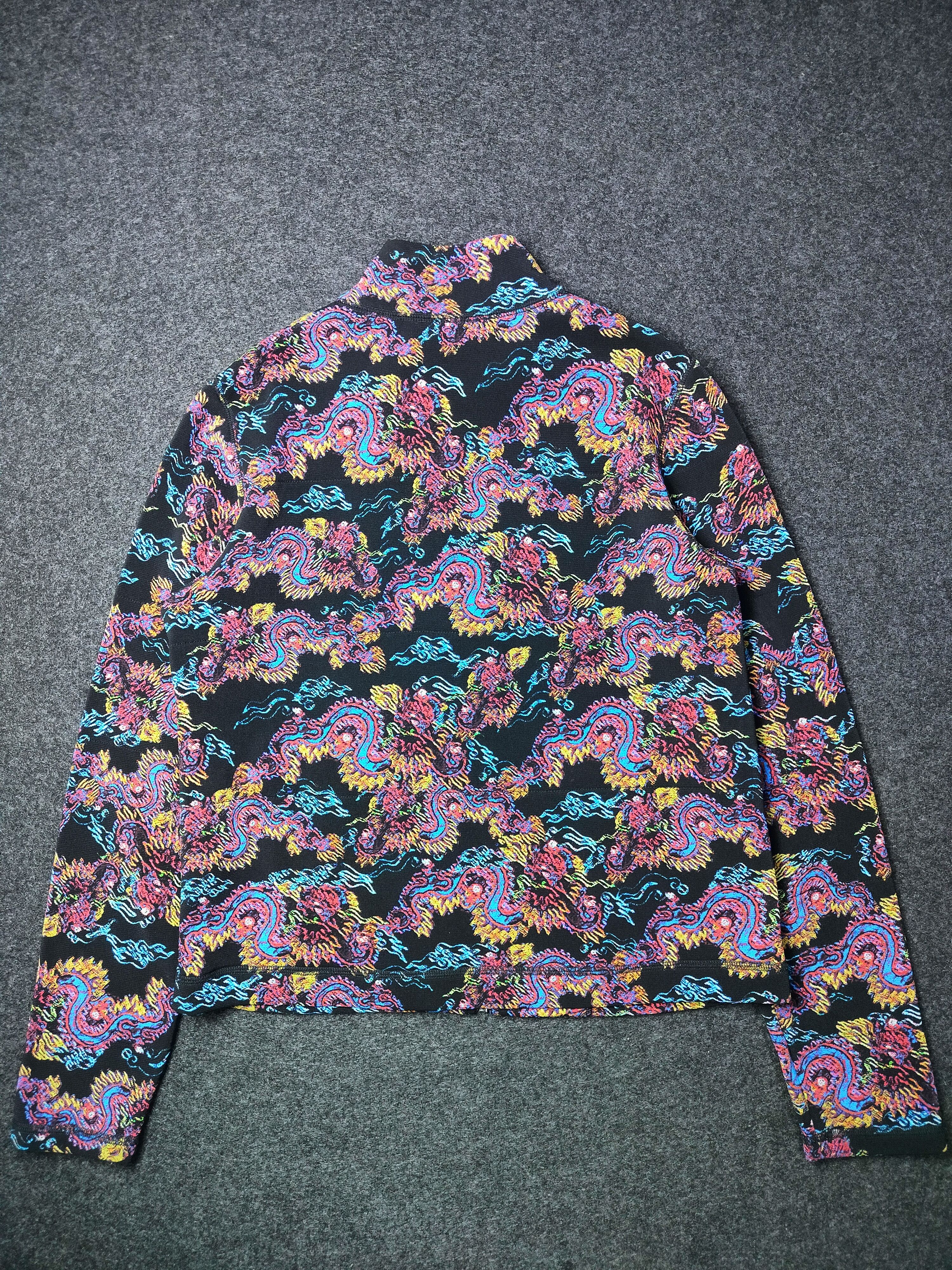 Vivienne Tam Rare Vivienne Tam Dragon All Over Print Zip Up Jacket Size M / US 6-8 / IT 42-44 - 2 Thumbnail