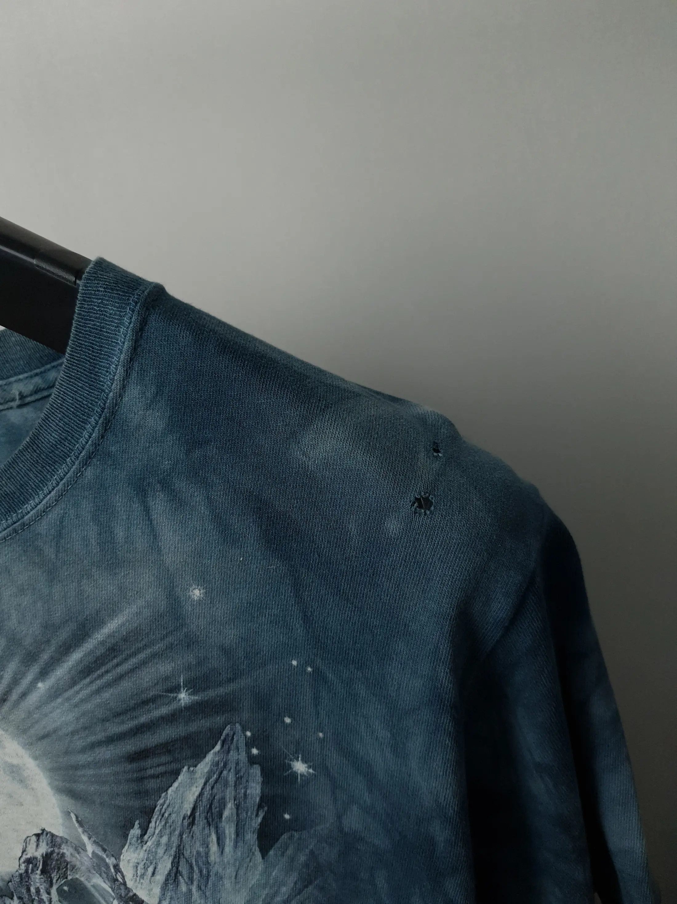 The Mountain Blue All Over Print Wild Wolf Distressed Sun Fade Tee Size US S / EU 44-46 / 1 - 6 Thumbnail