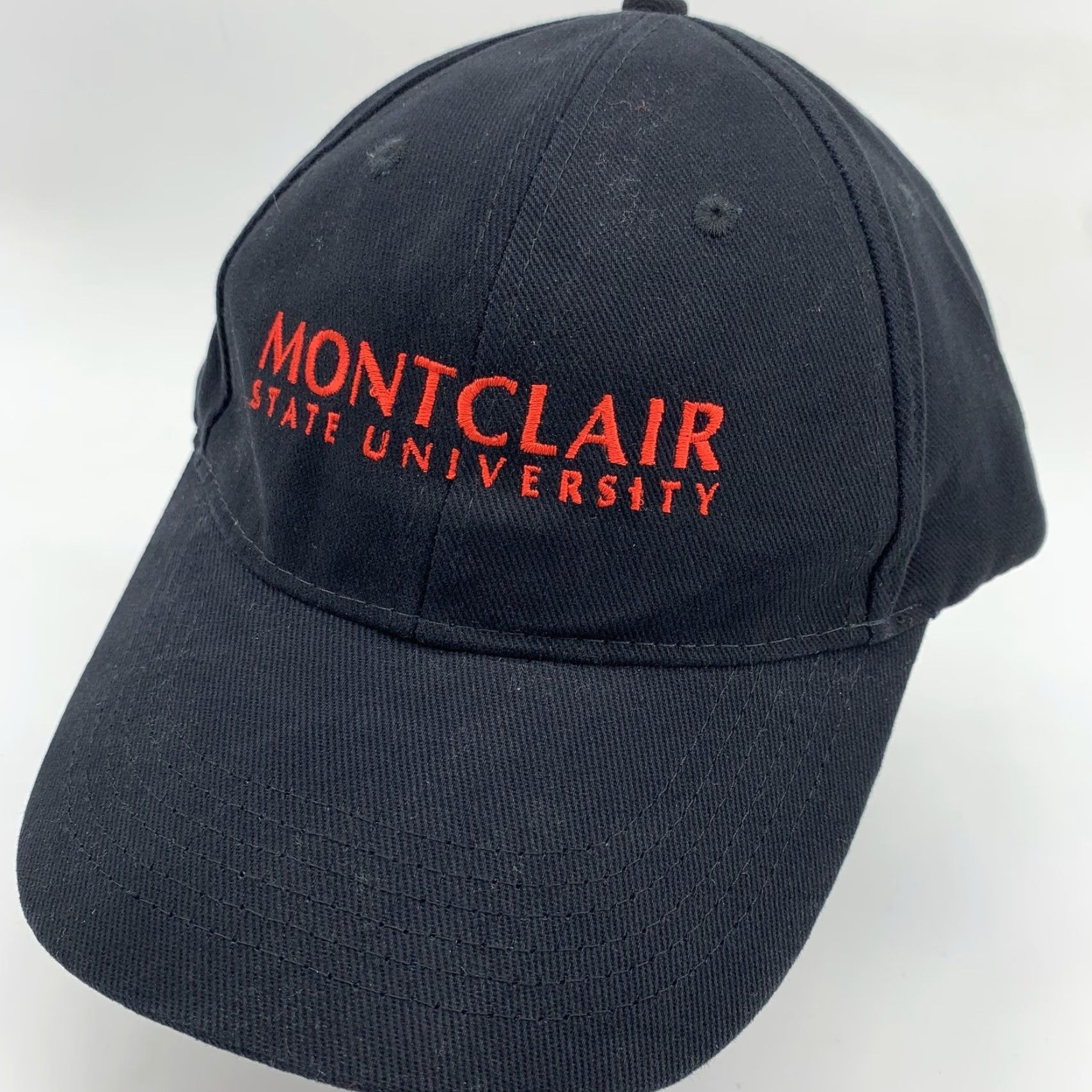 Port & Company Montclair State University Hat Mens One Size Black Campus Life Strap Back Size ONE SIZE - 2 Thumbnail
