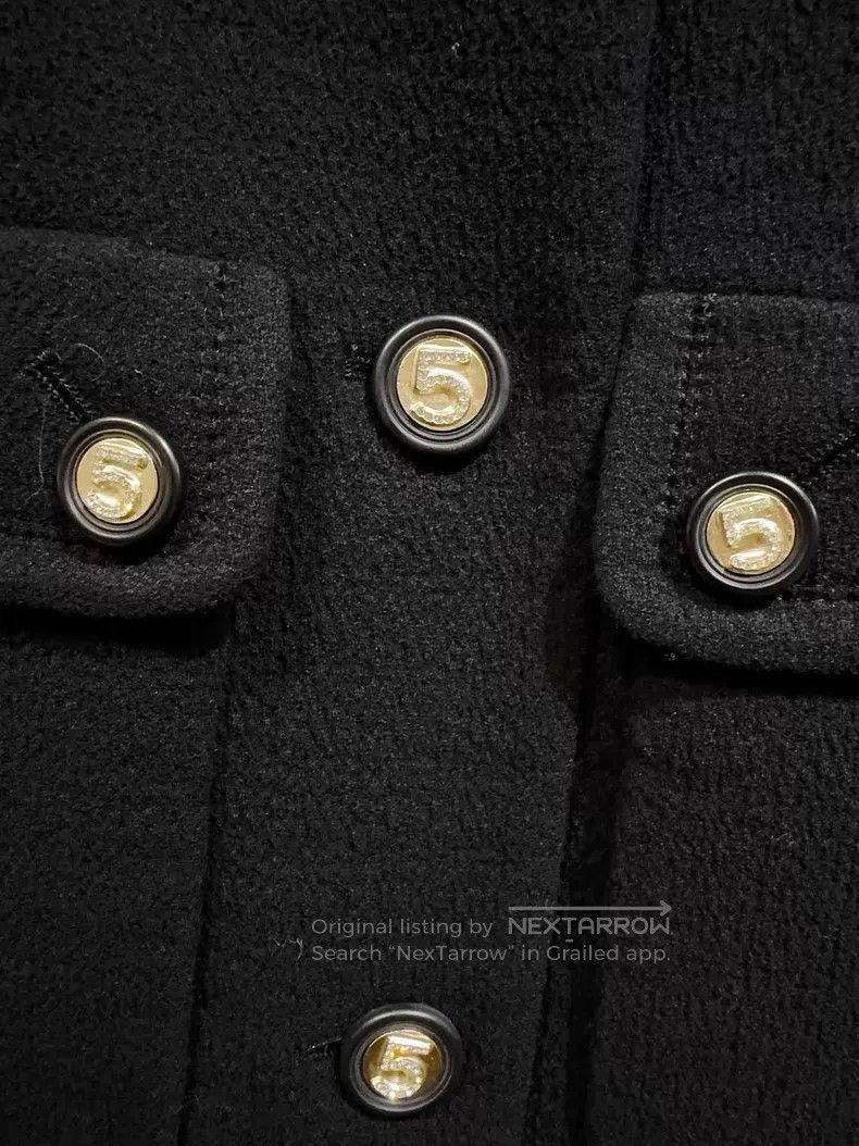 Chanel Chanel Black and gold coat Size S / US 4 / IT 40 - 3 Thumbnail