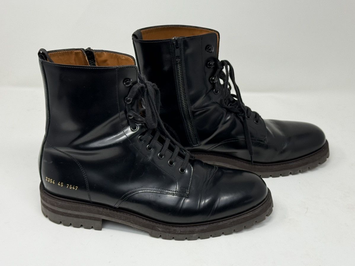 Common Projects Common Projects Black Boots Size US 11.5 / EU 44-45 - 2 Thumbnail