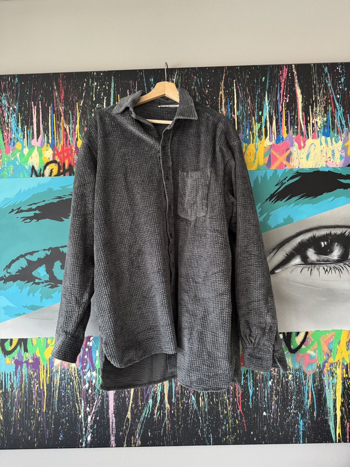 Acne Studios Acne Studios Corduroy Shirt Size US S / EU 44-46 / 1 - 1 Thumbnail