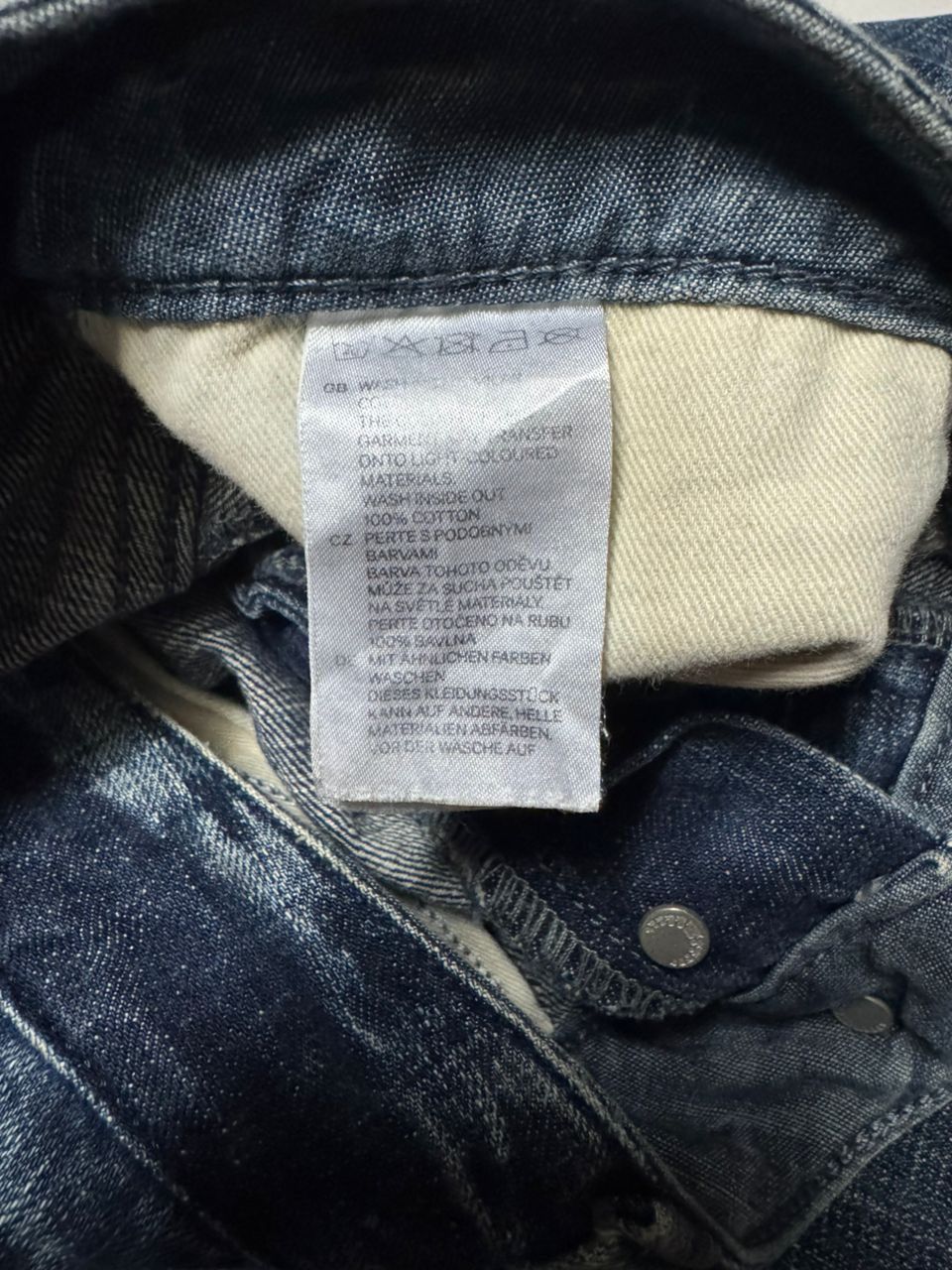 Tornado Mart 2000s Japanese Baggy-Wide Grunge Distressed Ripped Thunder Size US 32 / EU 48 - 13 Thumbnail