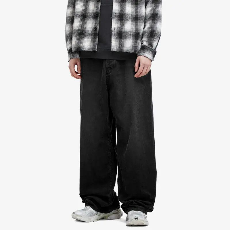 Balenciaga o1w1db11225 Baggy Pants in Black Size US 36 / EU 52 - 2 Thumbnail