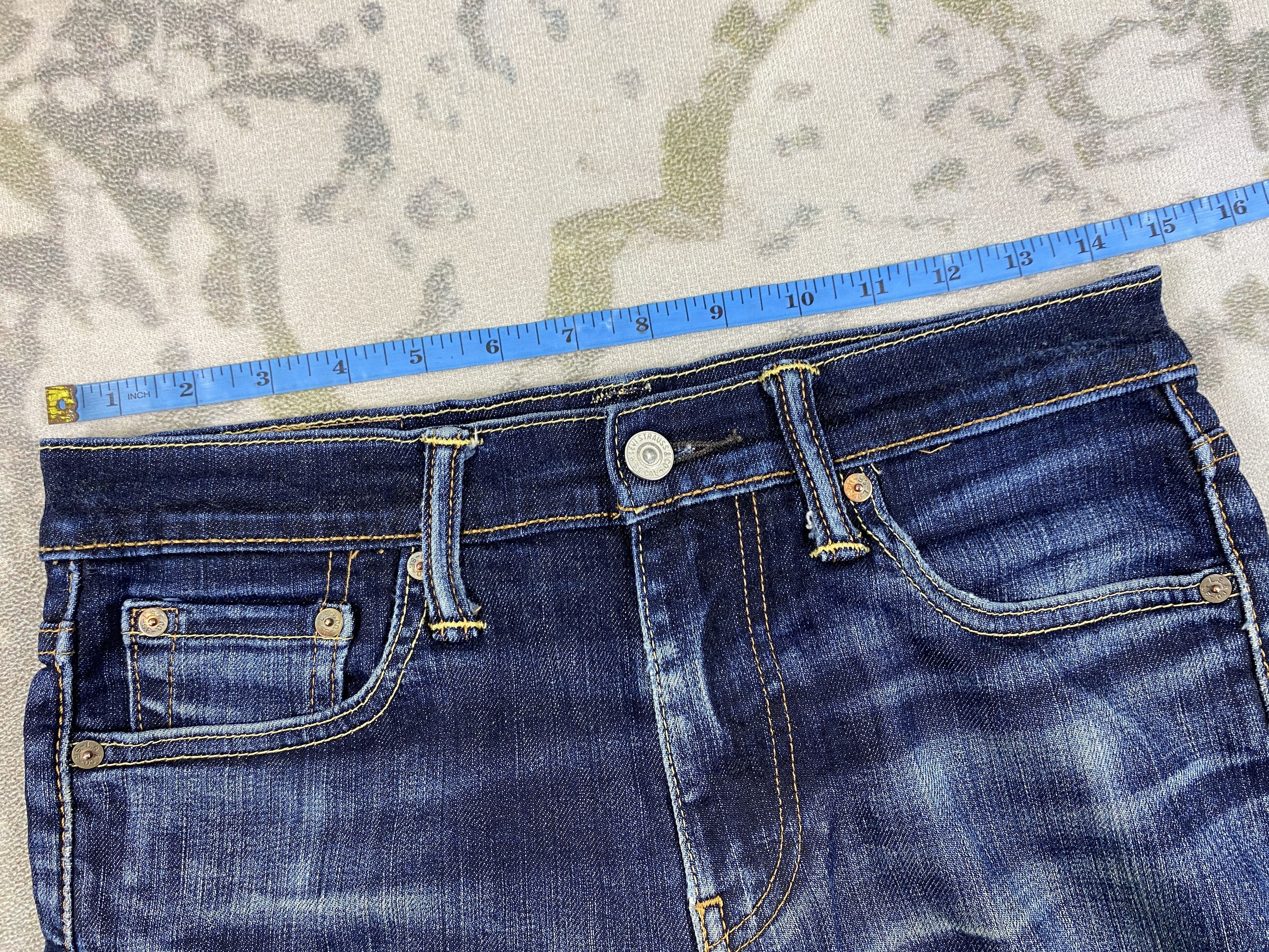 Levi's Faded Blue Vintage Levi's 510 Jeans 29x30 Denim- JN3659 Size US 29 - 5 Thumbnail