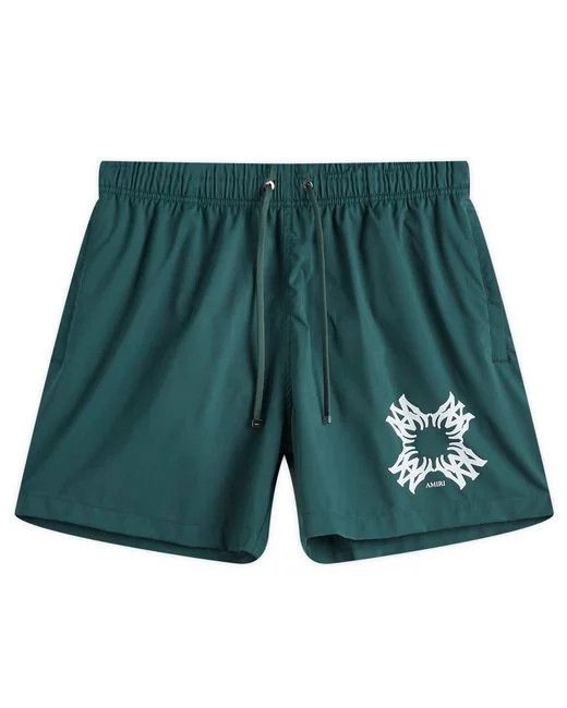 Amiri o1s1wg110126 MA Quad Print Swim Shorts in Blue Size US 30 / EU 46 - 1 Thumbnail