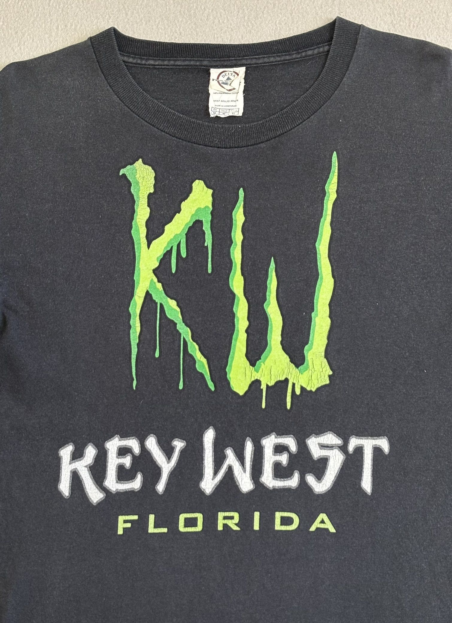 Band Tees Long Sleeve KW Key West Florida Monster Energy Size. M Size US M / EU 48-50 / 2 - 6 Thumbnail