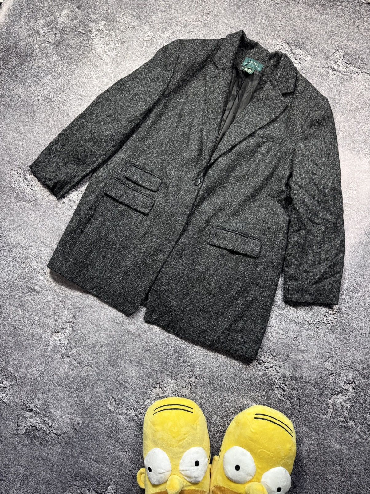 Polo Ralph Lauren Lauren Ralph Lauren Wool Suit — Timeless Grey Size 42R - 2 Thumbnail