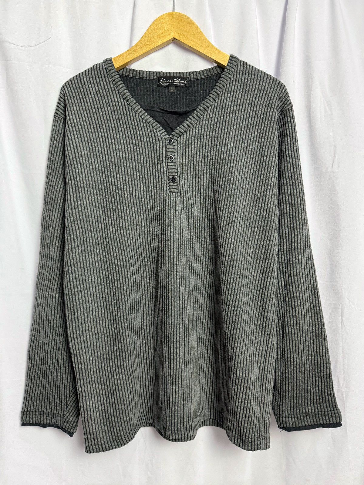 Hysteric Glamour × If Six Was Nine × Japanese Brand 2000s Japanese Linea Valori Long Sleeve Size US M / EU 48-50 / 2 - 1 Thumbnail