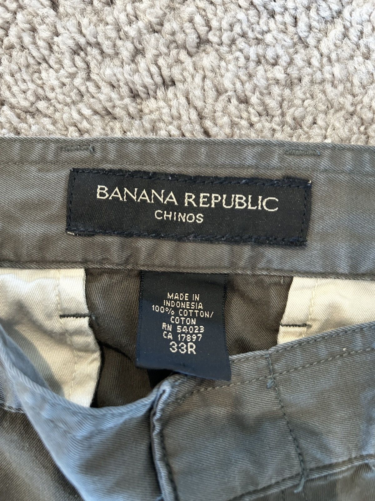 Vintage Banana Republic chinos Size US 32 / EU 48 - 3 Thumbnail