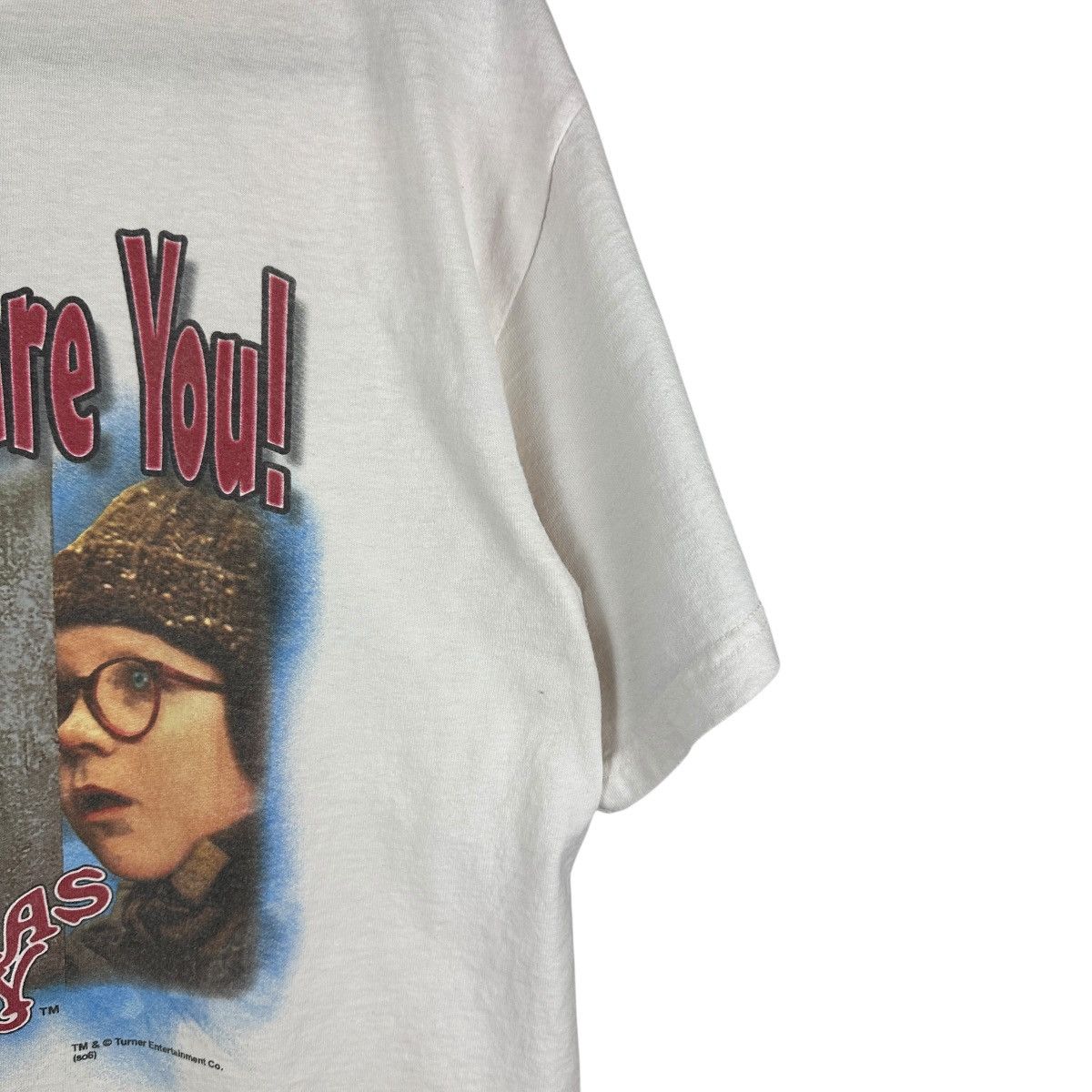 Vintage Vintage Y2K I Triple Dog Dare You Christmas Story Shirt Size US L / EU 52-54 / 3 - 5 Thumbnail