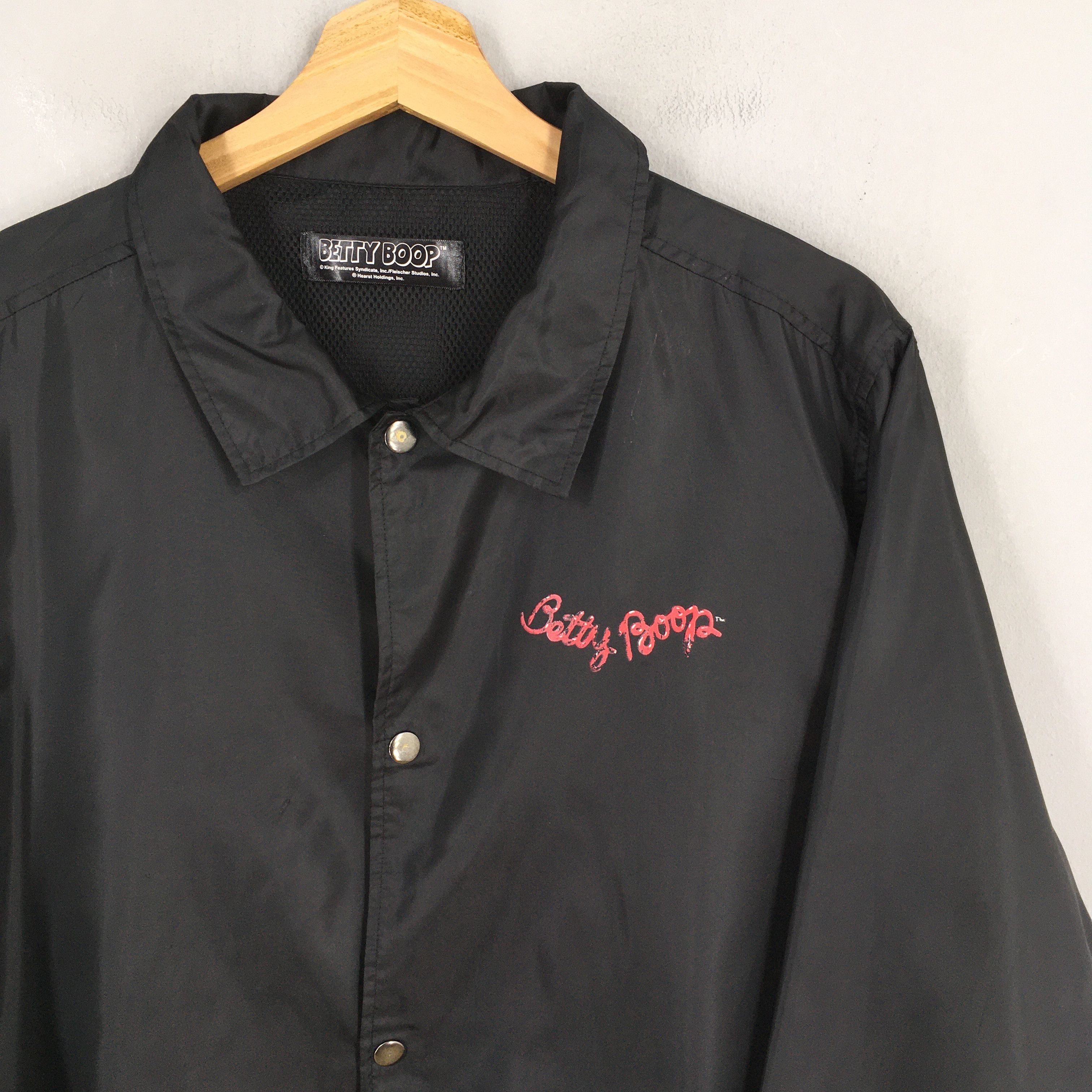Cartoon Network Vintage 90s Betty Boop Button Jacket Medium Size US M / EU 48-50 / 2 - 4 Thumbnail