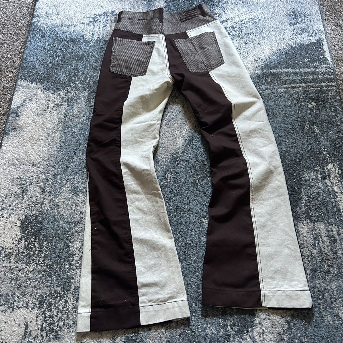 Other REViCE LA PATCHWORK COLOR BLOCK DUCK CANVAS FLARED BOOTCUT Size 29" - 11 Thumbnail