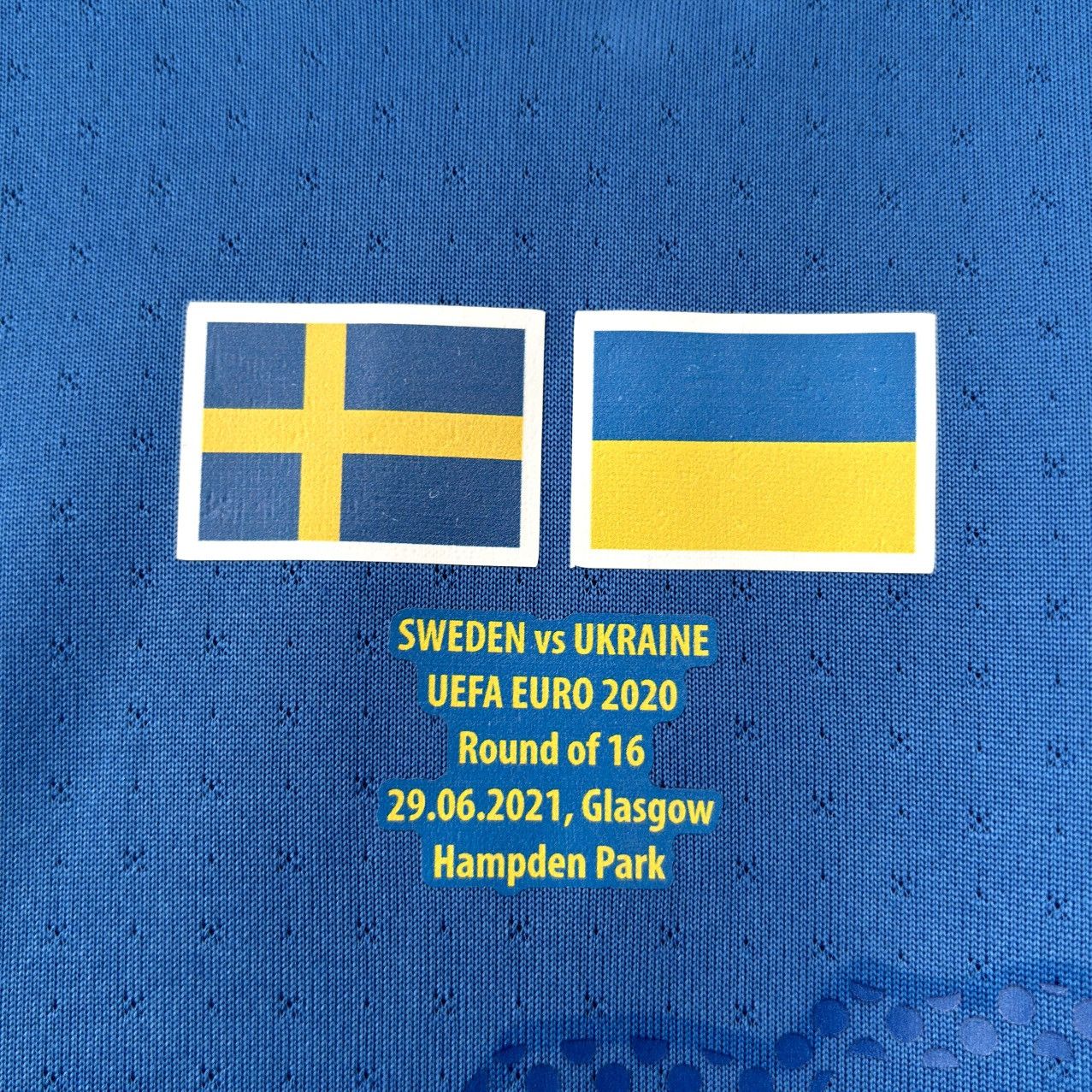 Joma 2020 2024 GAME ISSUE Ukraine National Dovbyk Soccer Jersey L Size US L / EU 52-54 / 3 - 8 Thumbnail