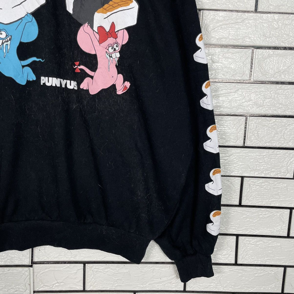 Japanese Brand Japanese Brand Punyus Big Print Sweatshirt Size US M / EU 48-50 / 2 - 4 Thumbnail