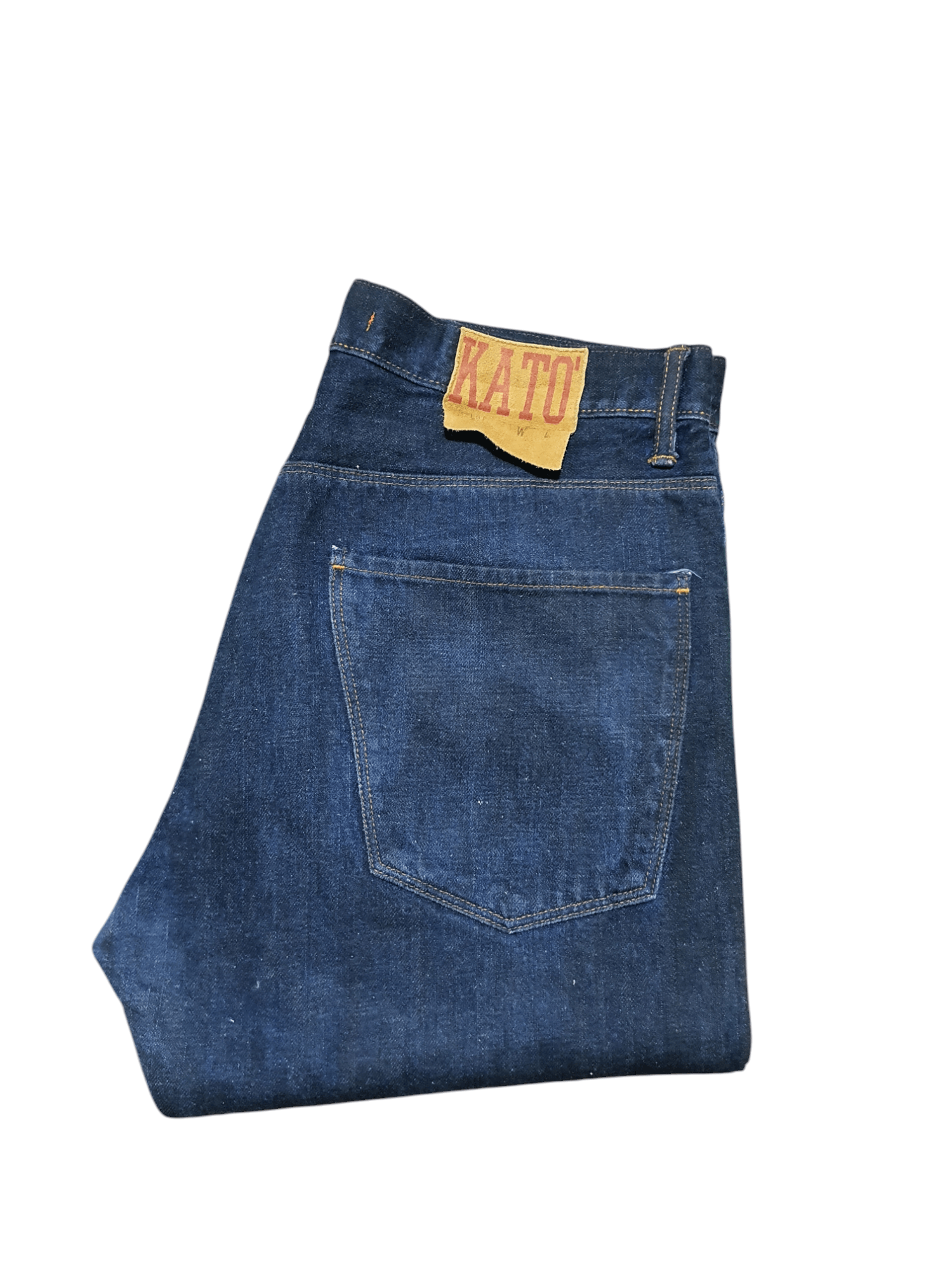 Hiroshi Kato × Japanese Brand HIROSHI KATO 34”/42” STAINED DIRT DESIGN SLIM FIT JEANS Size US 33 - 3 Thumbnail