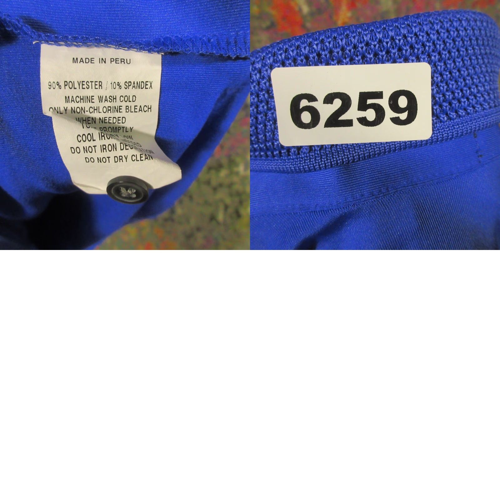 Vintage Greyson Polo Shirt Mens XL Royal Blue Wolf Logo Performance Stretch EUC Size US XL / EU 56 / 4 - 8 Thumbnail