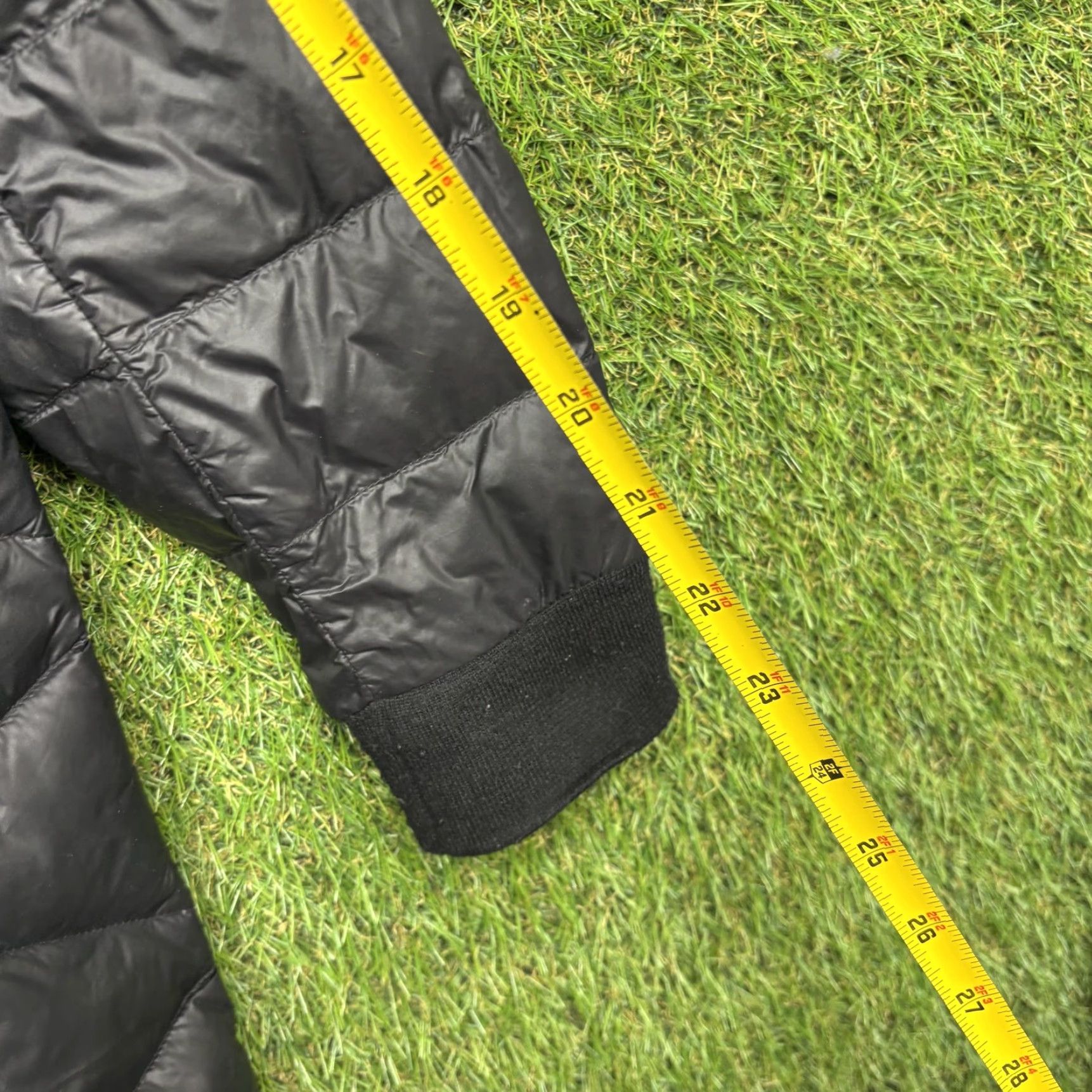 Vintage Bernardo Jacket Womens XL Black Quilted Down Puffer Bomber Full Zip Winter Size XL / US 12-14 / IT 48-50 - 6 Thumbnail