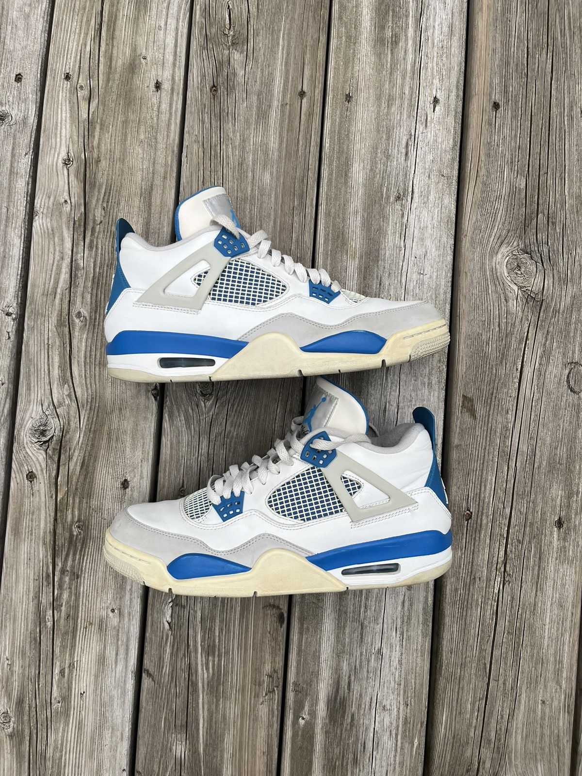 Jordan Brand × Nike Air Jordan 4 Retro Military Blue (2012) Size US 11 / EU 44 - 2 Thumbnail