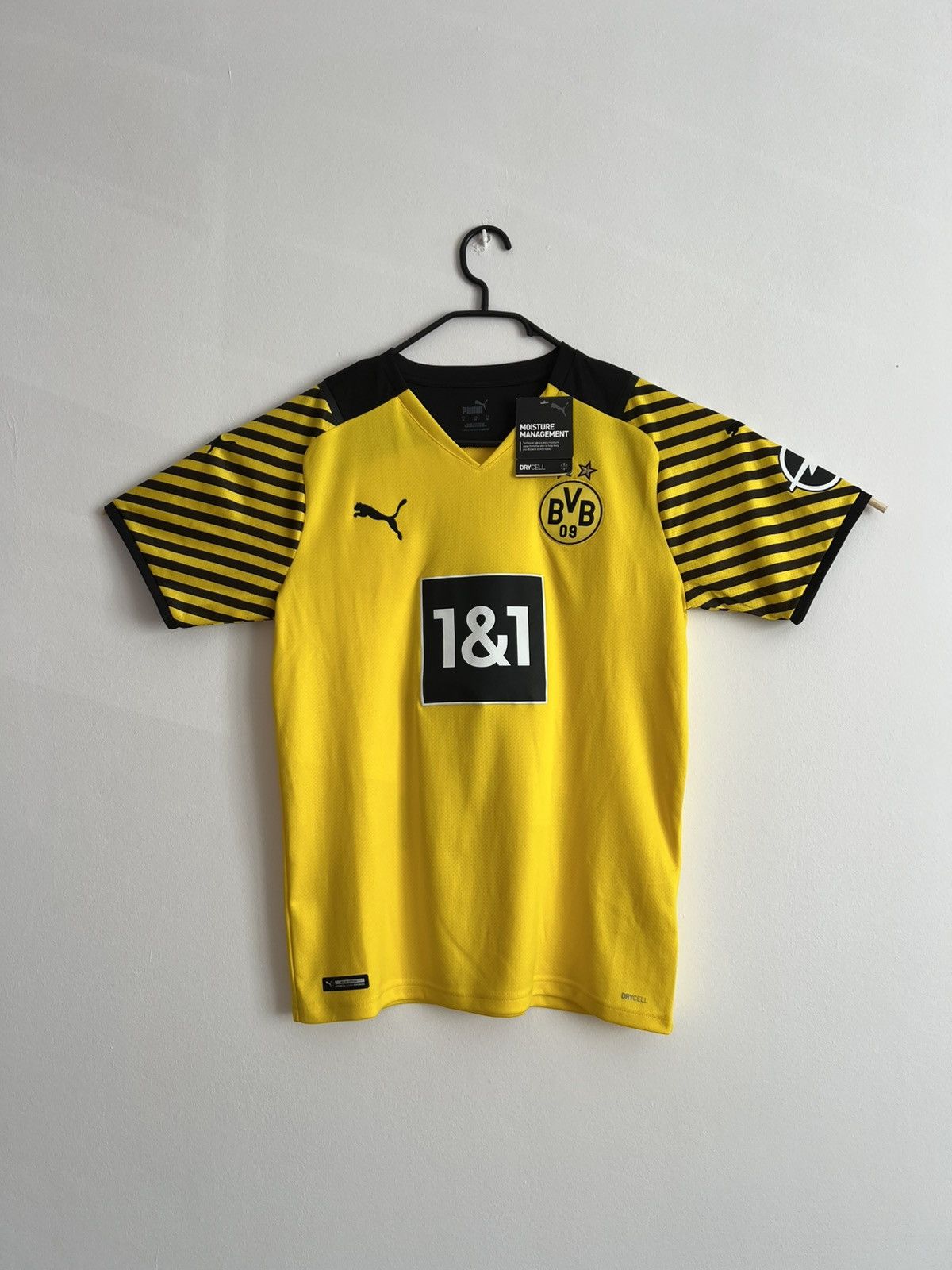 Puma Borussia Dortmund Haaland 2021-2022 Home Jersey | Soccer Size US M / EU 48-50 / 2 - 4 Thumbnail