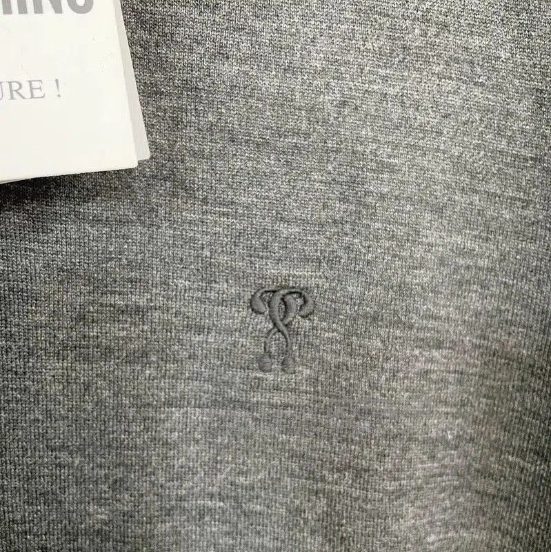 Moschino Moschino Men's Dark Gray Wool Pullover Sweater . Size US S / EU 44-46 / 1 - 3 Thumbnail