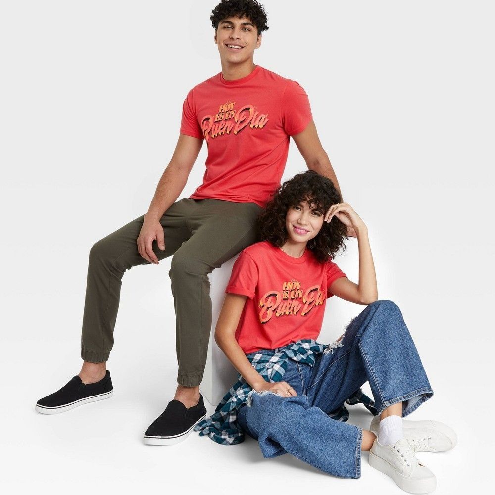 Other Adult Small Buen Dia Short Sleeve T-Shirt XXL Size US XXL / EU 58 / 5 - 1 Thumbnail