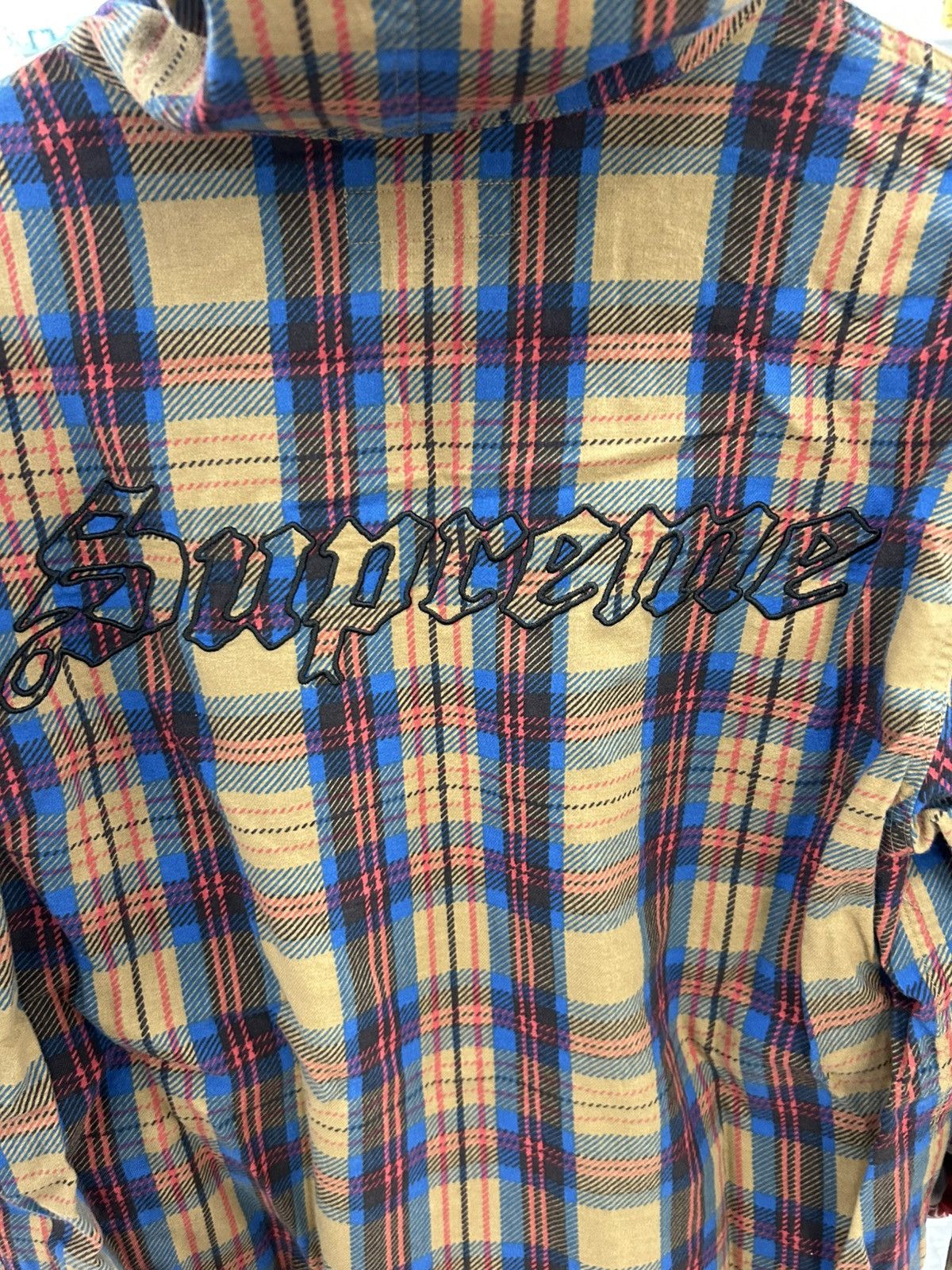 Supreme Supreme Hooded Flannel Size US M / EU 48-50 / 2 - 3 Thumbnail