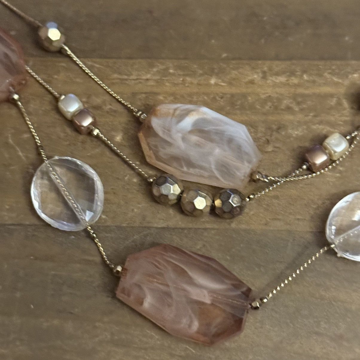 Other NY Collection layered station bead necklace Size ONE SIZE - 4 Thumbnail