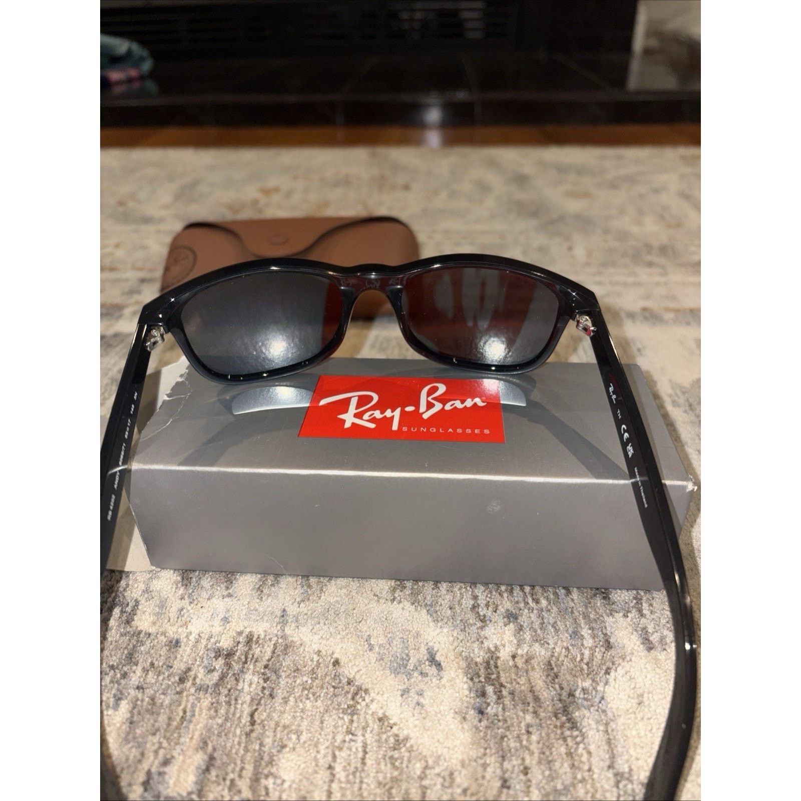 RayBan 😎 Ray-Ban Andy Sunglasses – Matte Black on Black Size ONE SIZE - 5 Thumbnail