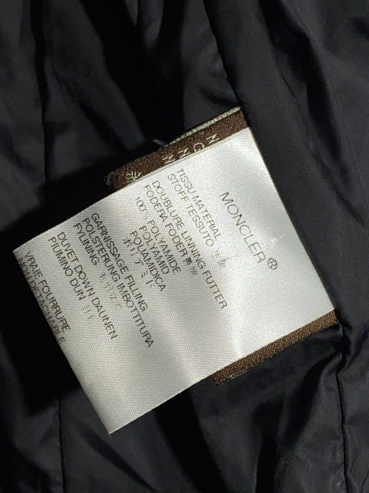 Moncler Moncler Down Filled Monogram Jacket with Fur Details Size S / US 4 / IT 40 - 18 Thumbnail