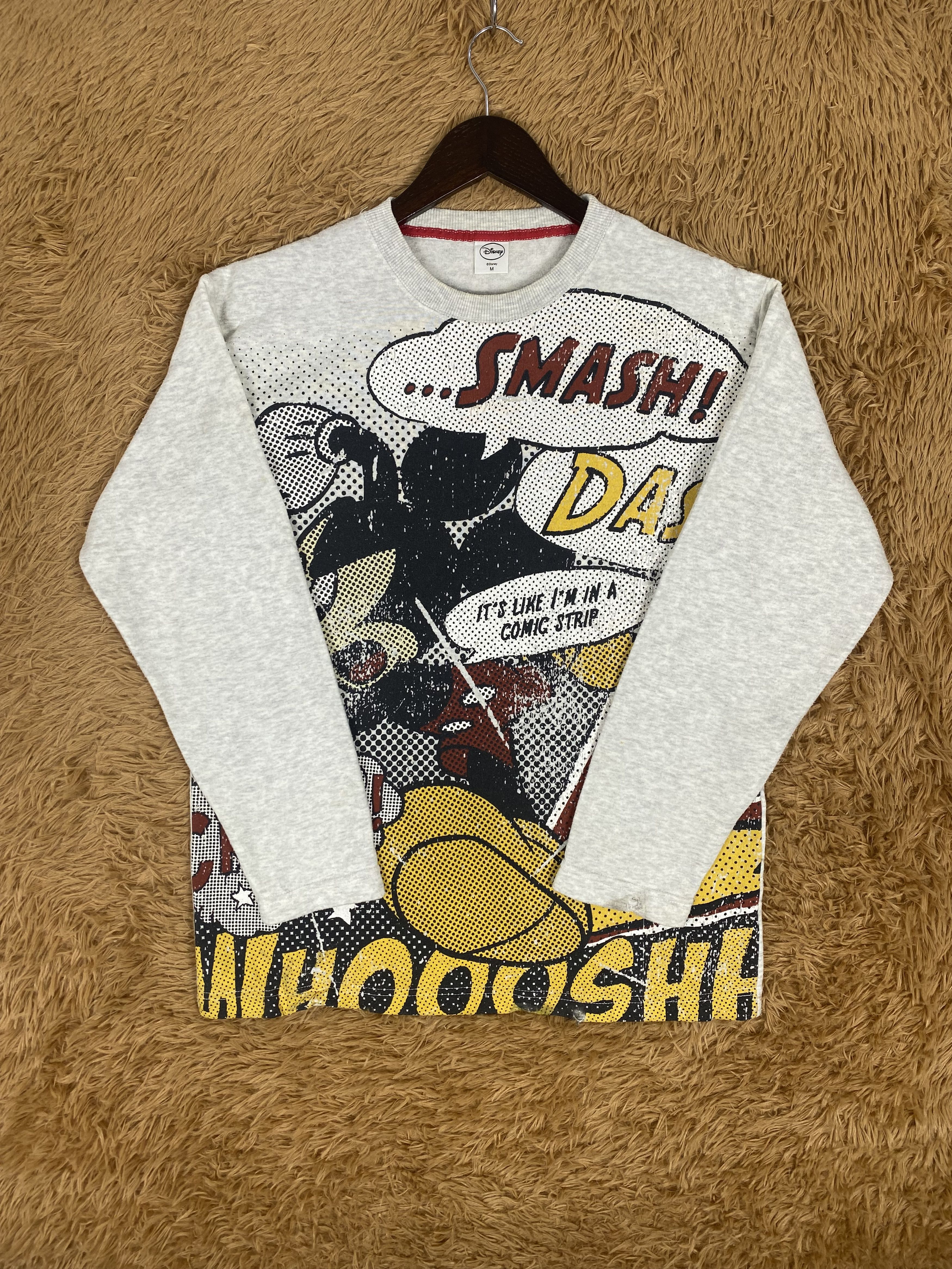 Disney Vintage Disney Mickey Mouse Full Printed Sweatshirts PS0056 Size US S / EU 44-46 / 1 - 3 Thumbnail