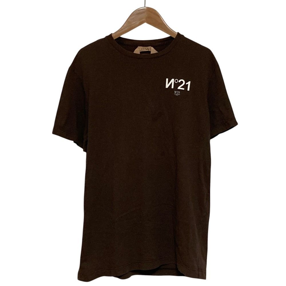 Other Other N°21 Logo Print Cotton T Shirt Textile T-Shirts 23S-F051-6331 DUTY FREE for USA Size ONE SIZE - 1 Thumbnail