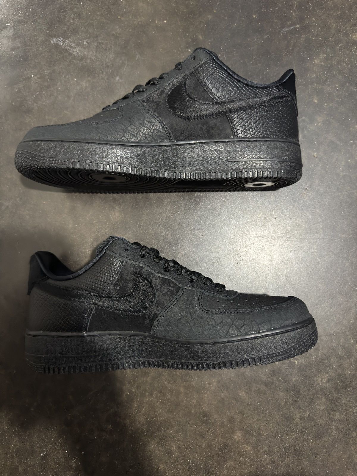 Nike Nike Air Force 1 Low '07 LX 3X Celebration Triple Black Size US 9 / EU 42 - 2 Thumbnail