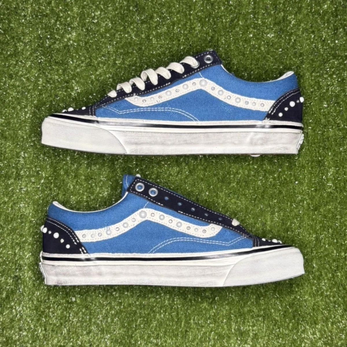Vans Vans Navy LX Old Skool 36 Pearlized Size US 8 / EU 41 - 2 Thumbnail