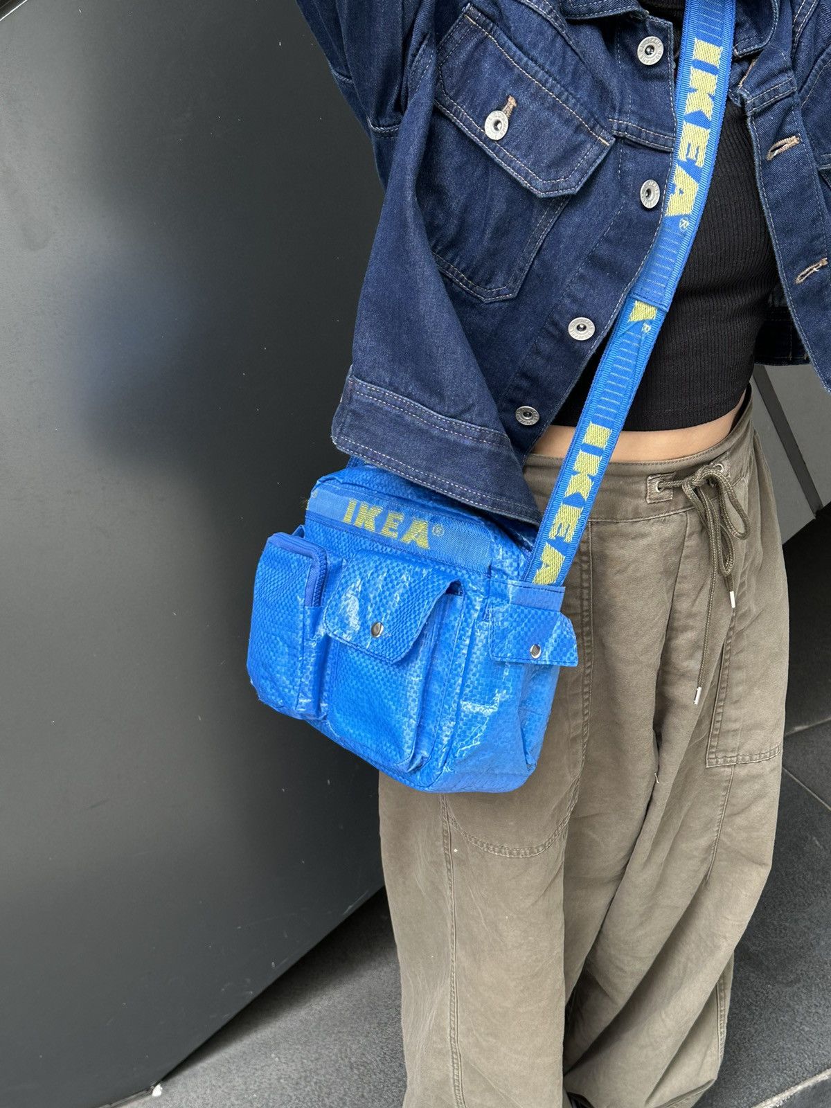 Ikea IKEA Shoulder Bag Custom Reworked Size ONE SIZE - 4 Thumbnail