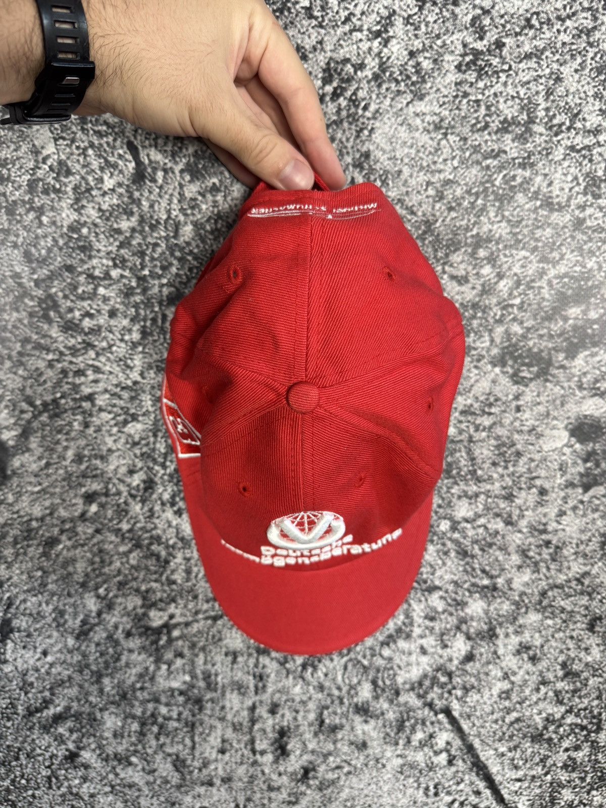 Formula 1 Vintage Michael Schumacher Racing Cap Ferrari F1 Hat Rare Size ONE SIZE - 3 Thumbnail