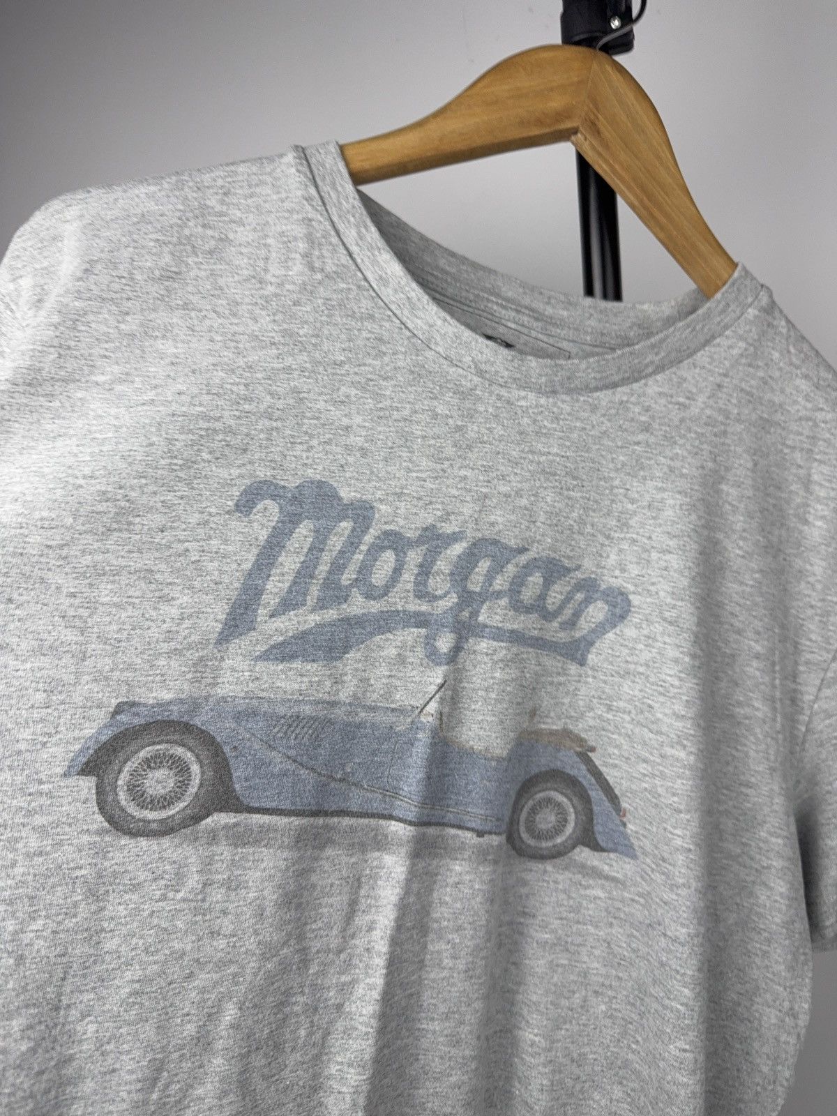 Vintage 00s Morgan Motor Company Retro Classic Roadster Graphic Tee Size US L / EU 52-54 / 3 - 3 Thumbnail