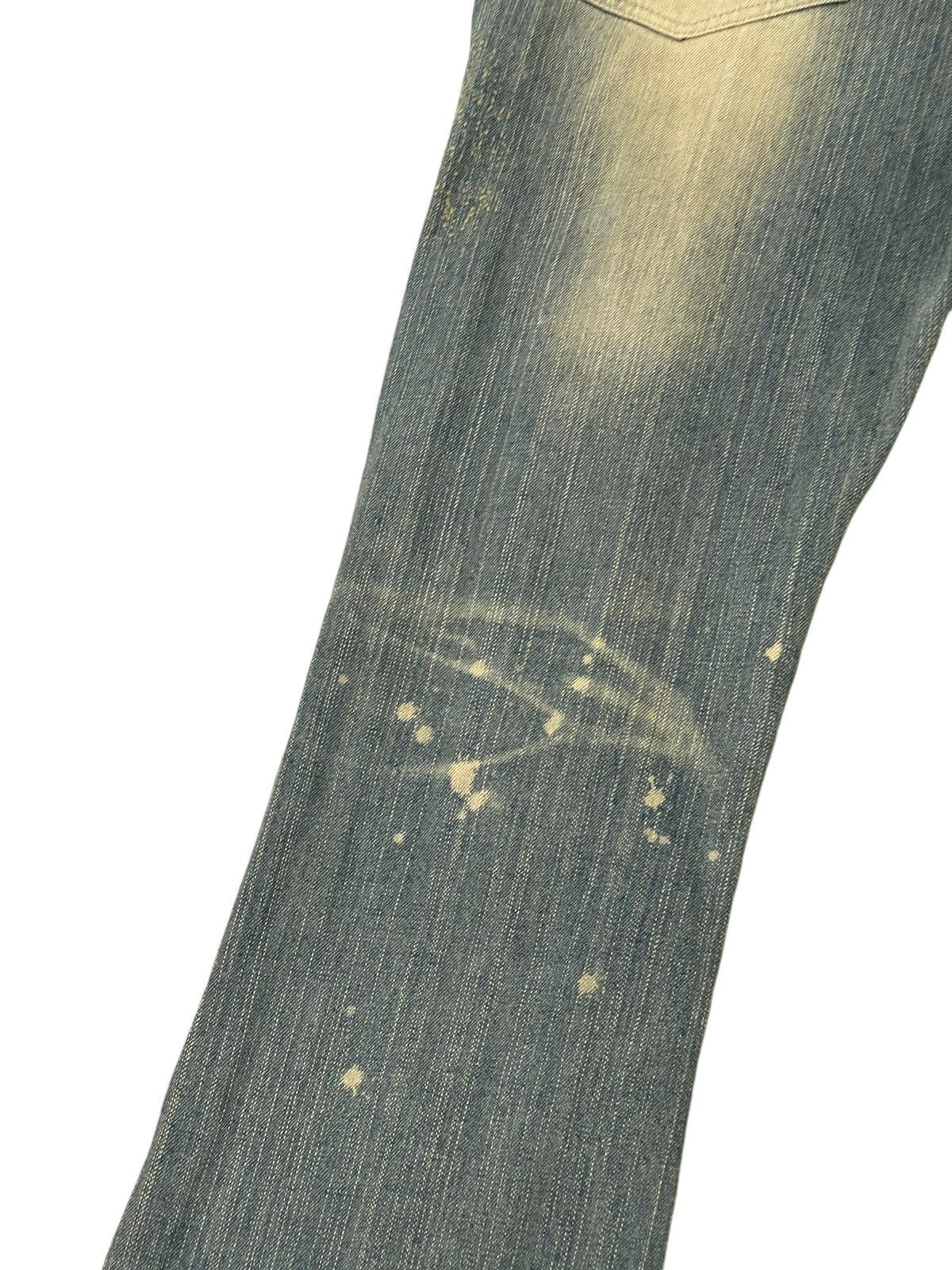 Other Flare Jeans Cimu International Faded Distress Boot Cut 8🟦9 Size US 33 - 17 Thumbnail