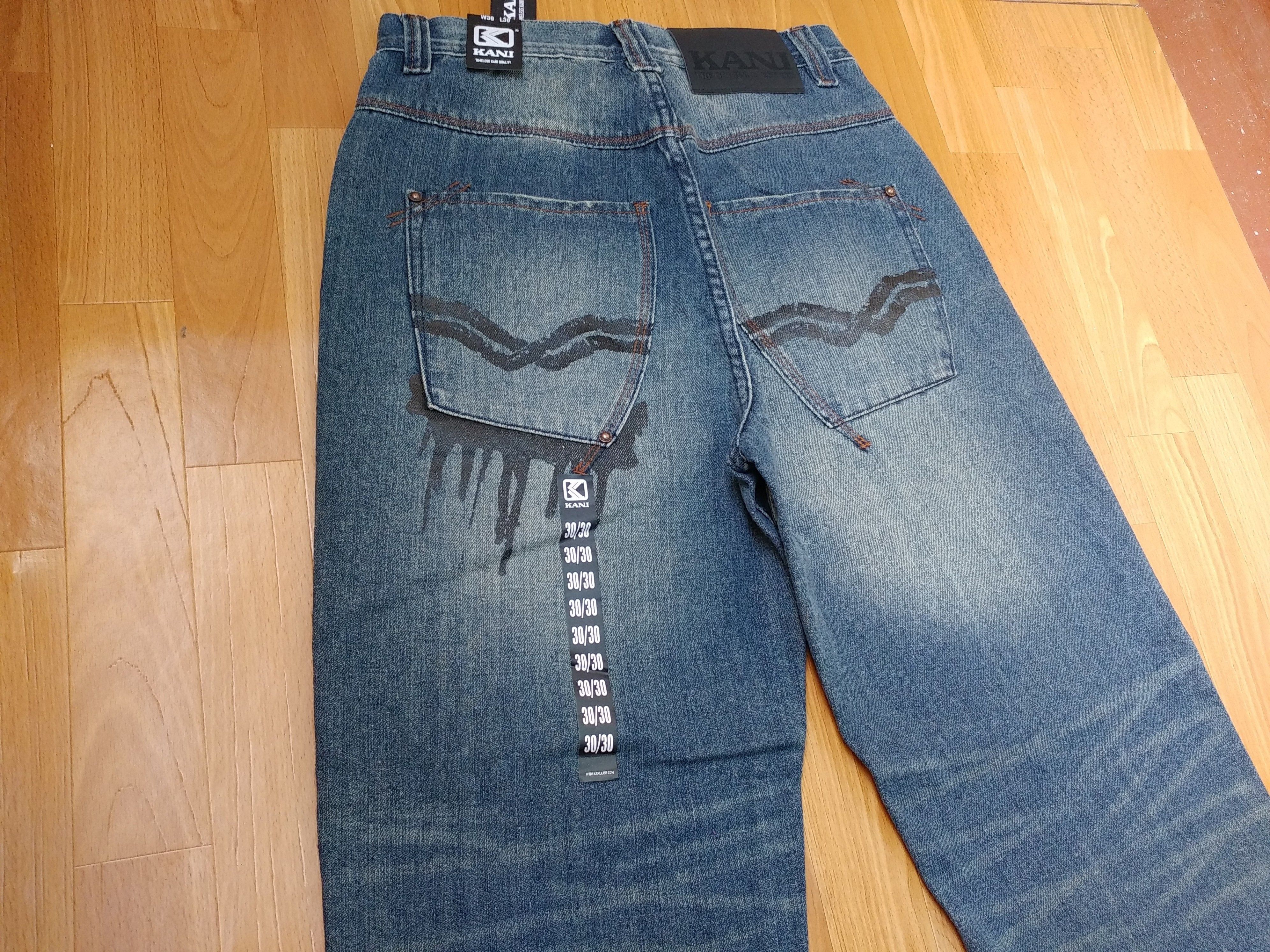 Karl Kani KARL KANI jeans, baggy, vintage Kani jeans, 90s hip hop W 30 Size US 30 / EU 46 - 3 Thumbnail